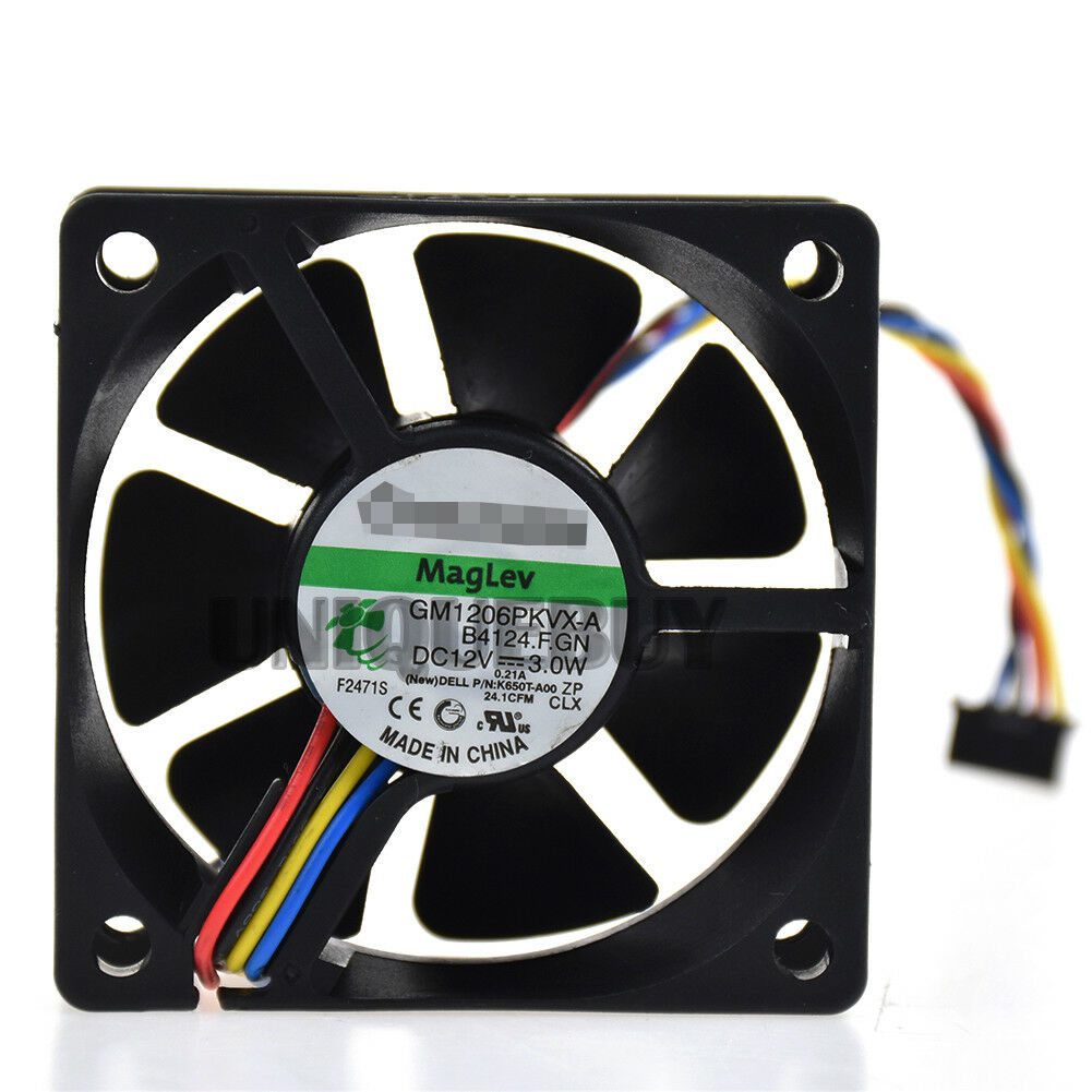 Ventola GM1206PKVX-A for Sunon CPU Cooler 12V 3.0W 4pin 60*60*20mm