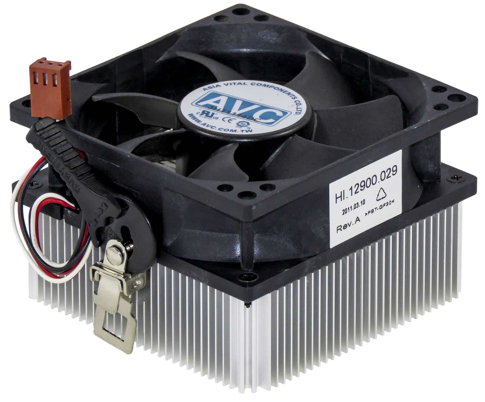 Gateway dt55 heatsink AMD am3 CPU RADIATOR with HI 12900 029 4500 U/min 3-pol 12v fan