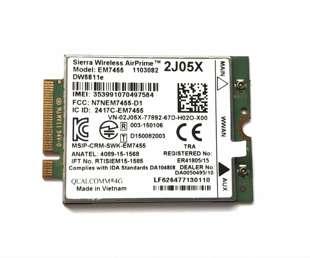 Dell WWAN Card | Em7455 WWAN Card | Messoanuovo.it