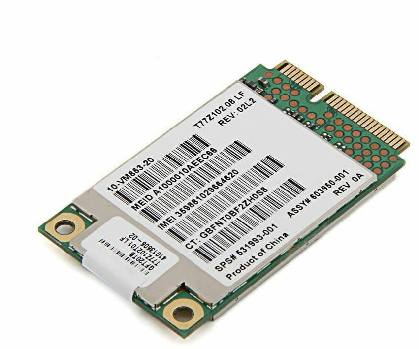 HP 531993-001 EliteBook 8540P 8540W 8740P Wireless WiFi Card Gobi2000 T77Z102.02