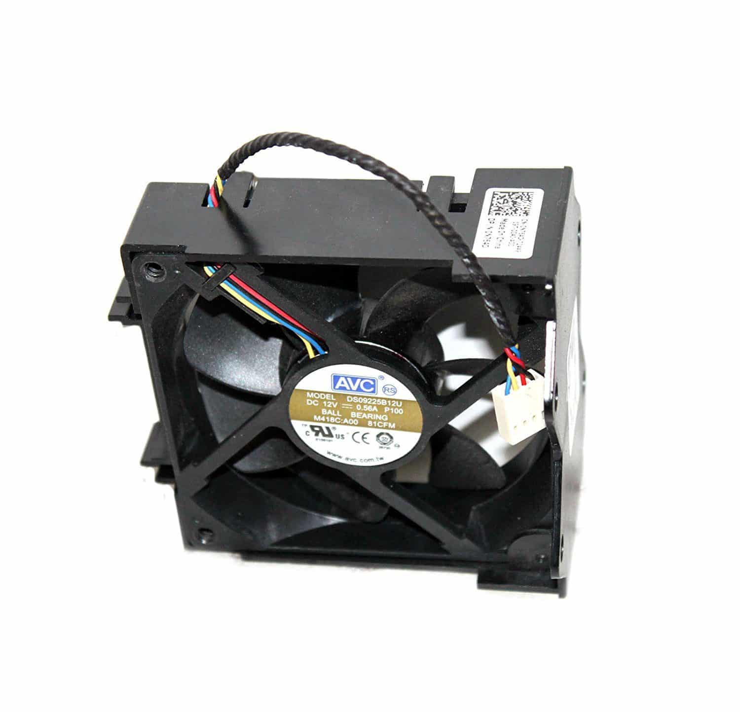 Dell XPS 630 630i CPU Case Fan with Shroud DS09225B12U N764D M418C