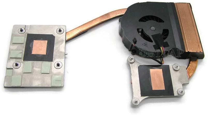 Ventilatore originale per HP Zbook 15 G1 G2 17 G1 G2 Raffreddamento Ventilatore con Heatsink SPS 734291-001