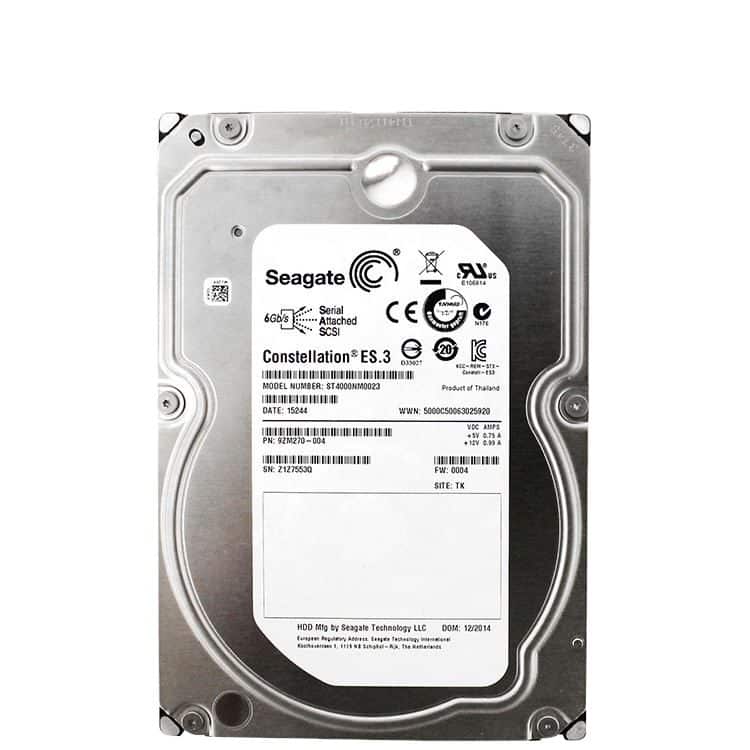 Seagate ST4000NM0023 4 TB interne Festplatte, 3,5 Zoll, Schwarz