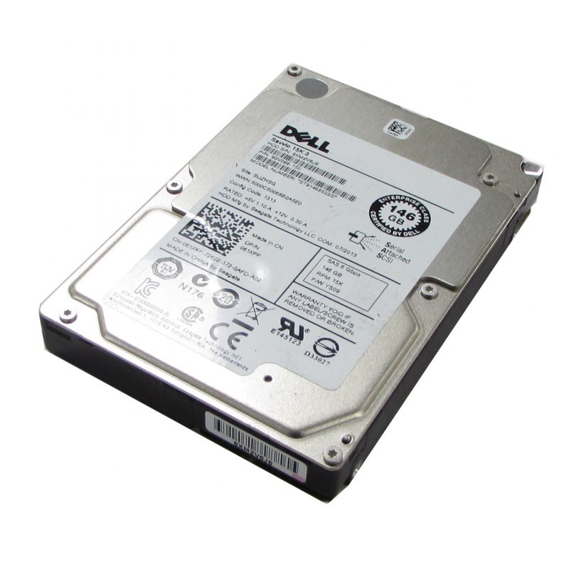 Dell Savvi 15K.3 ST9146853SS 146GB 15K SAS 2.5" Hard Drive No Caddy