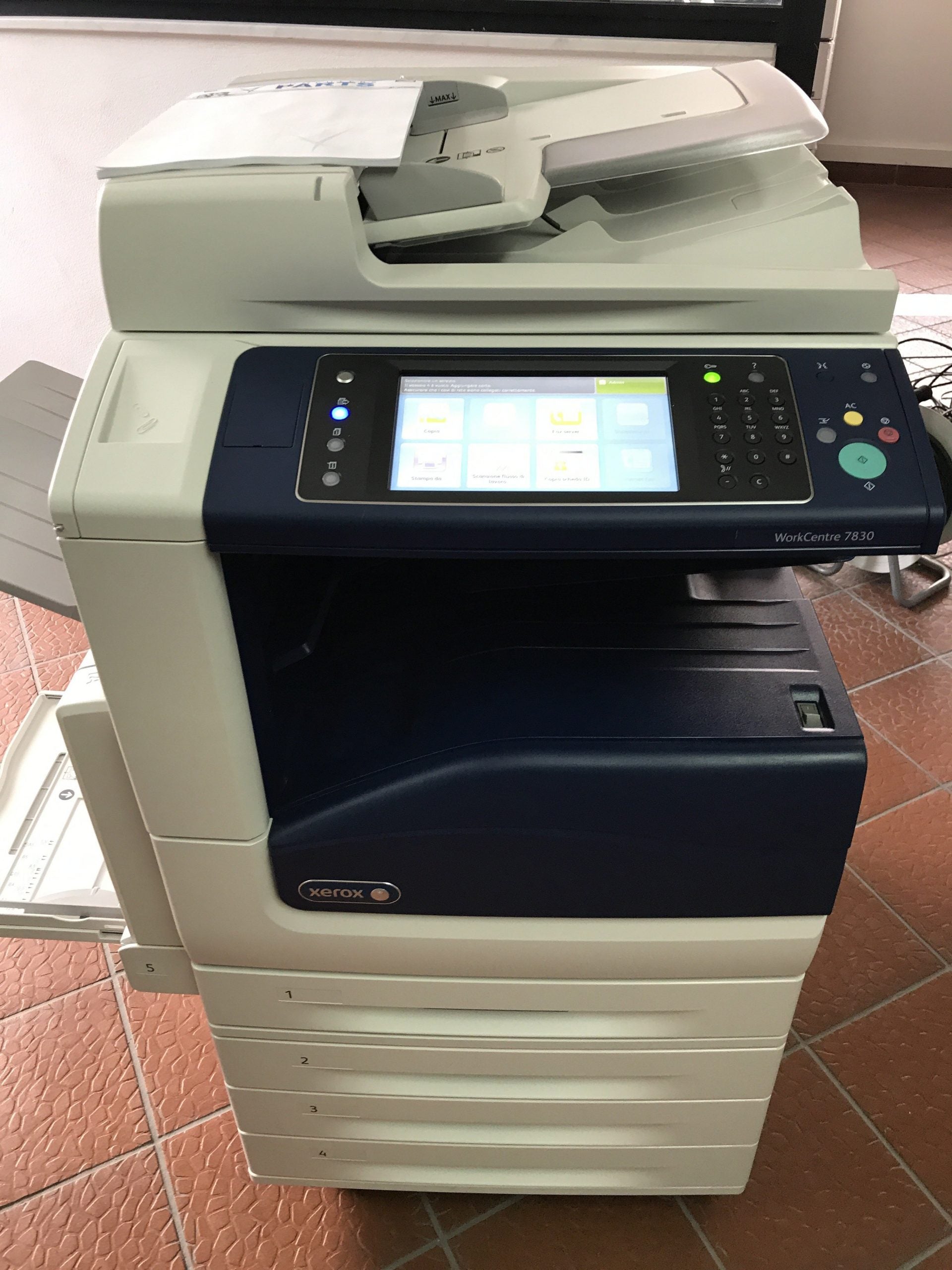 XEROX WORK CENTRE 7830 MULTIFUNZIONE COLORI A3 PROFESSIONALE