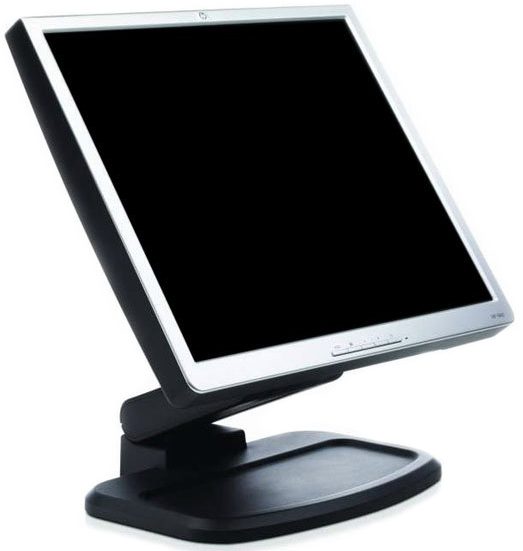 HP L1940T TFT LCD Monitor 19" Inch 5:4 1280x1024 Pixels Brightness 300 cd/m² Contrast 700:1 Response time 8ms USB VGA DVI