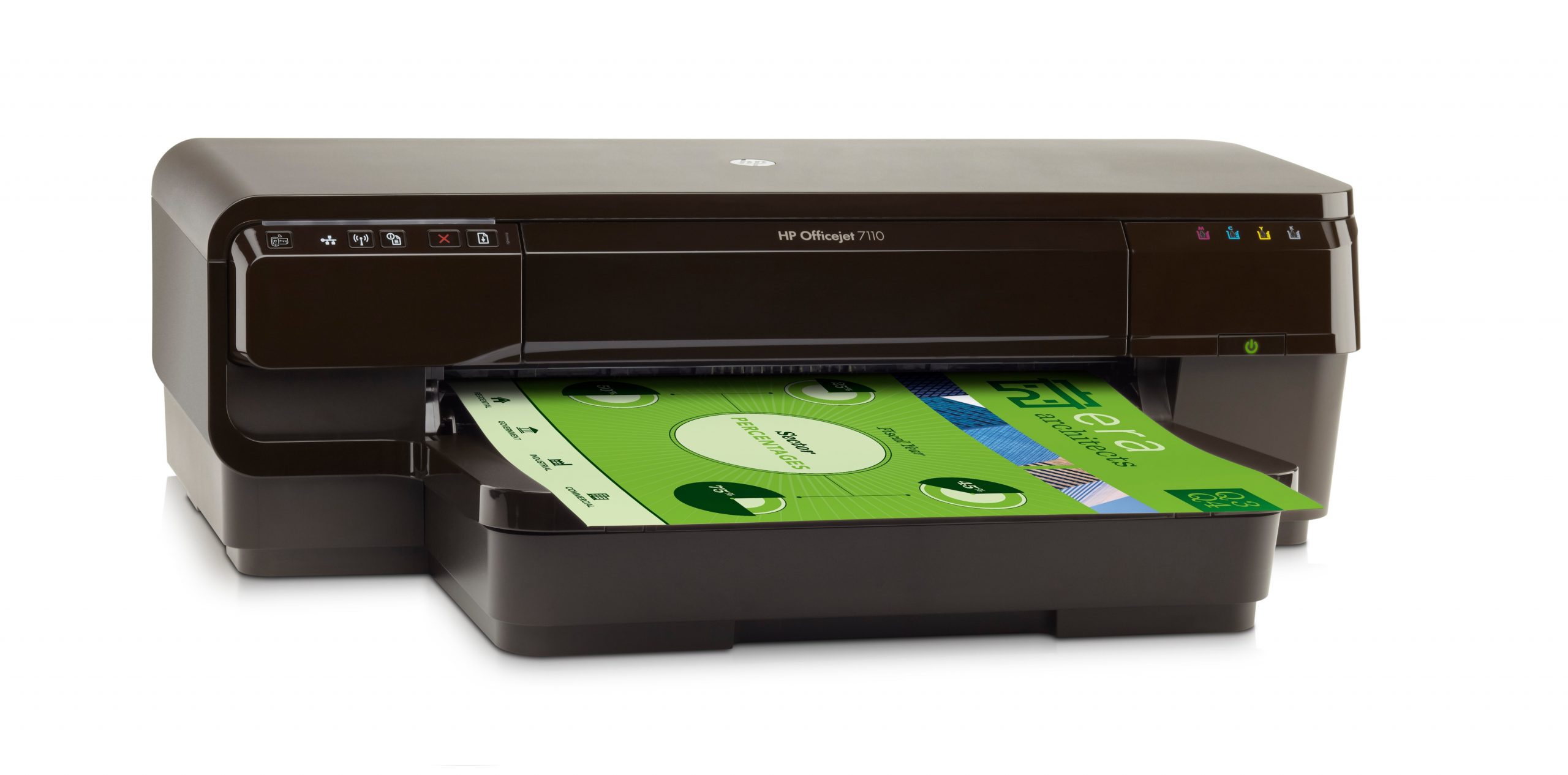 HP Officejet 7110 color inkjet printer 4800 x 1200 DPI A3 Wi-Fi 32ppm Network