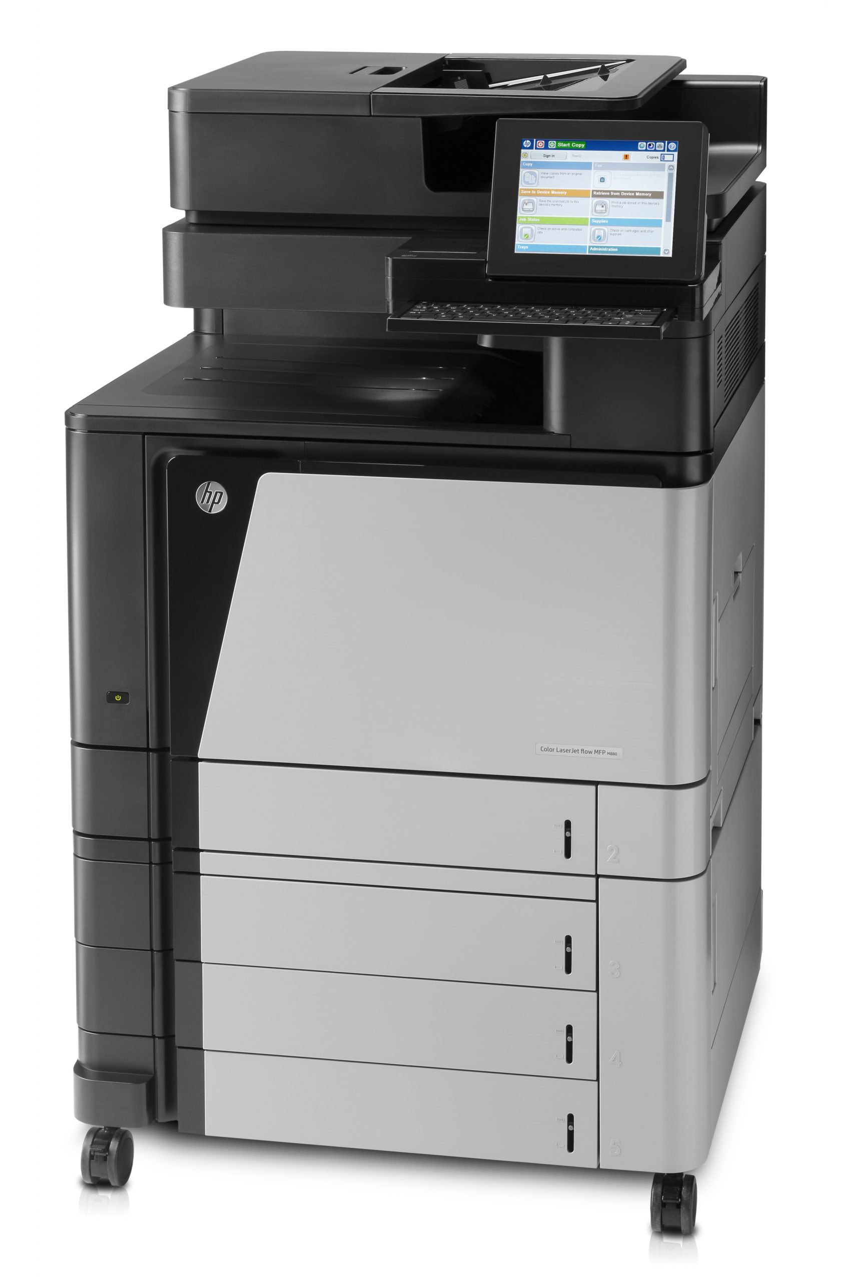 HP LaserJet Enterprise flow M880z A3 color laser multifunction 1200x1200 DPI Duplex Automatic duplex 46ppm Network