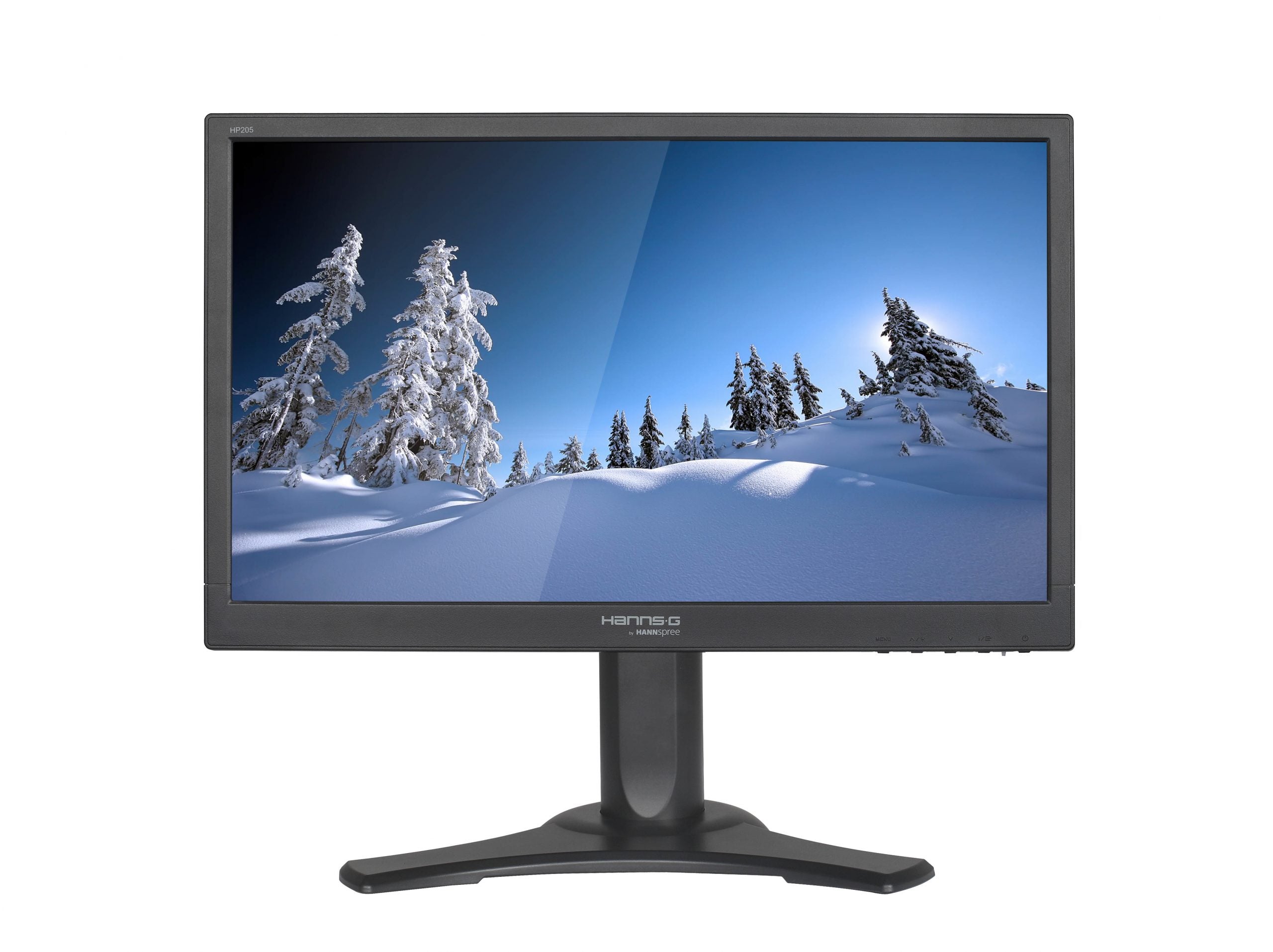 Hannspree Hanns.G HP 205 TFT LED LCD Monitor 20" Inch 1600 x 900 Pixel Contrast 1000:1 Brightness 250 cd/m² Response time 5ms VGA DVI