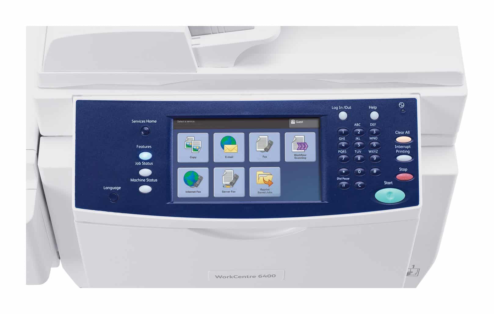 Xerox WorkCentre 6400 Multifunction Color Laser A4 2400x600 DPI 35 ppm Duplex Front/Back NETWORK