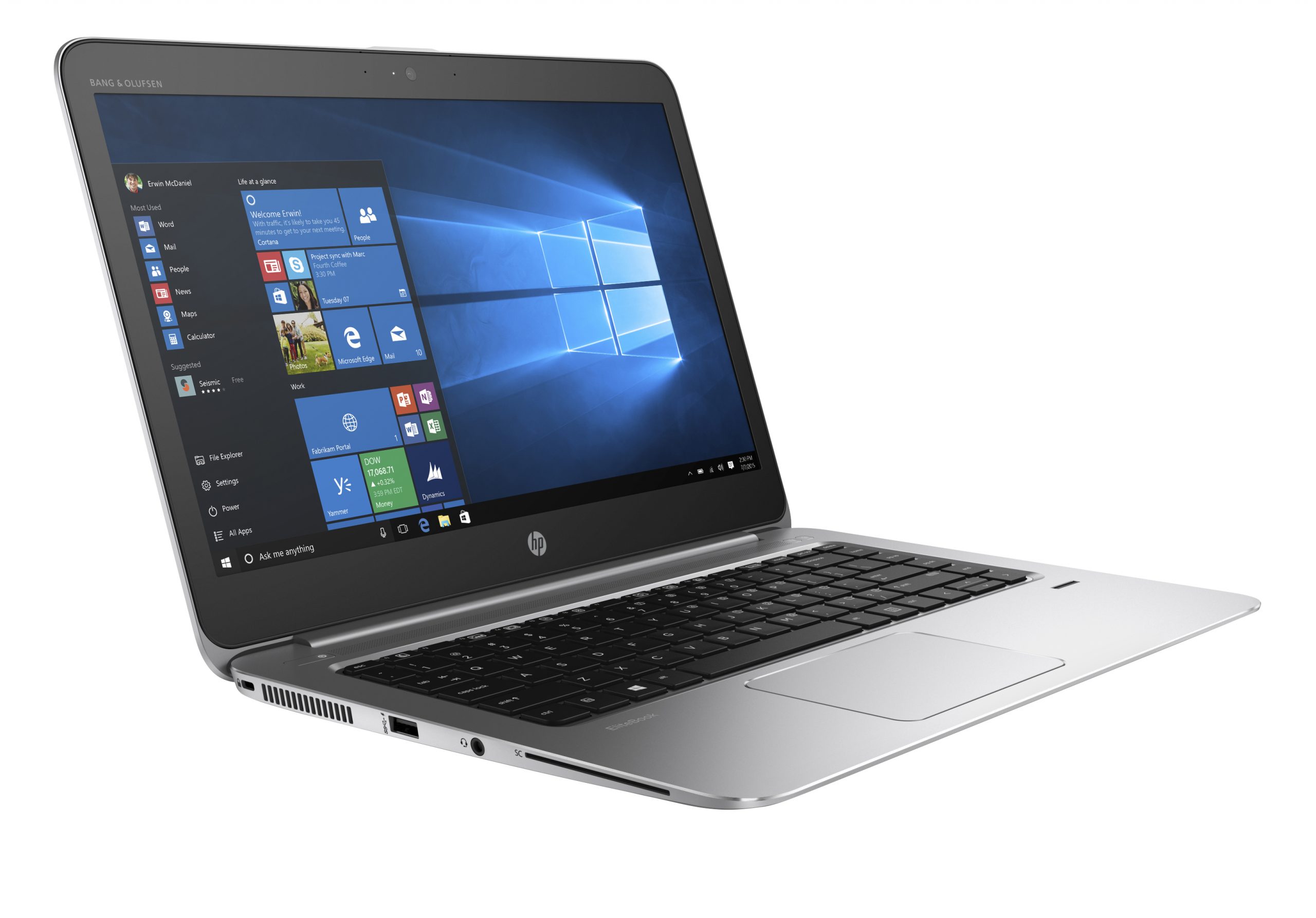 HP EliteBook Folio 1040 G3 Ultrabook 14" 1920 x 1080 Pixel | Intel Core i5-6300U 2.40 GHZ | SSD 480Gb | Ram 8Gb | Tastiera ITA Windows 10 Pro