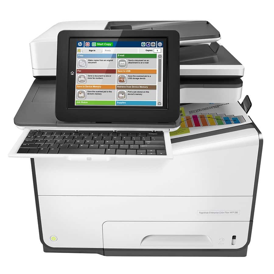 HP PageWide Enterprise Color Flow MFP 586z