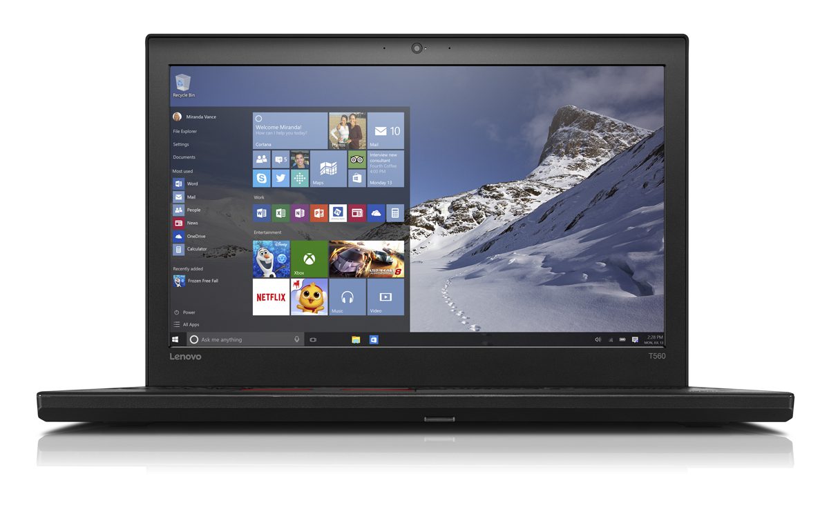 Lenovo Thinkpad T560 Notebook 15.5" FullHD | Intel Core i7-6600U 2.6Ghz | Ram 16Gb | SSD 256Gb | ITA keyboard | Windows 10 Pro