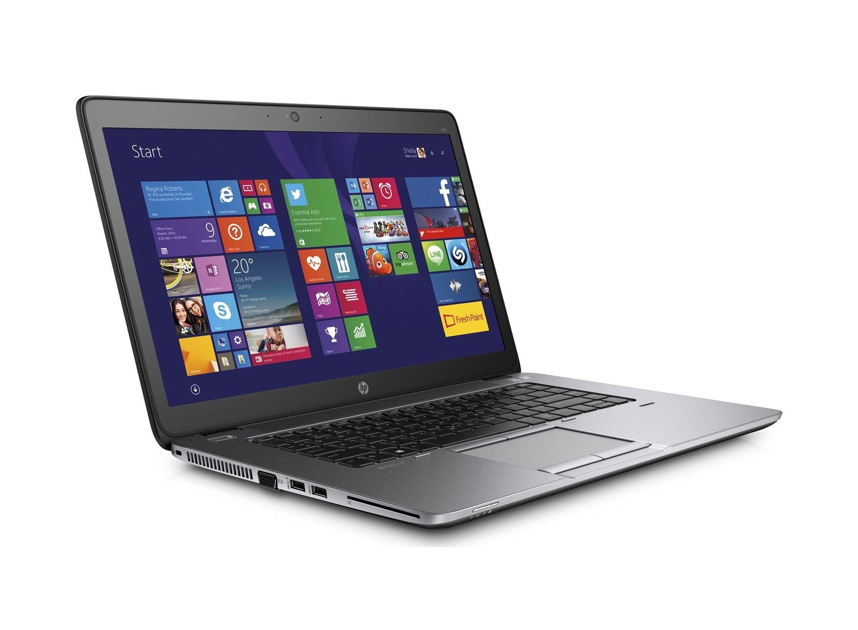 HP EliteBook 850 G2 15.6" | Intel Core i5-5200U 2.2Ghz | 8/16 Gb Ram | 256Gb SSD | Windows 10 Pro Grade B