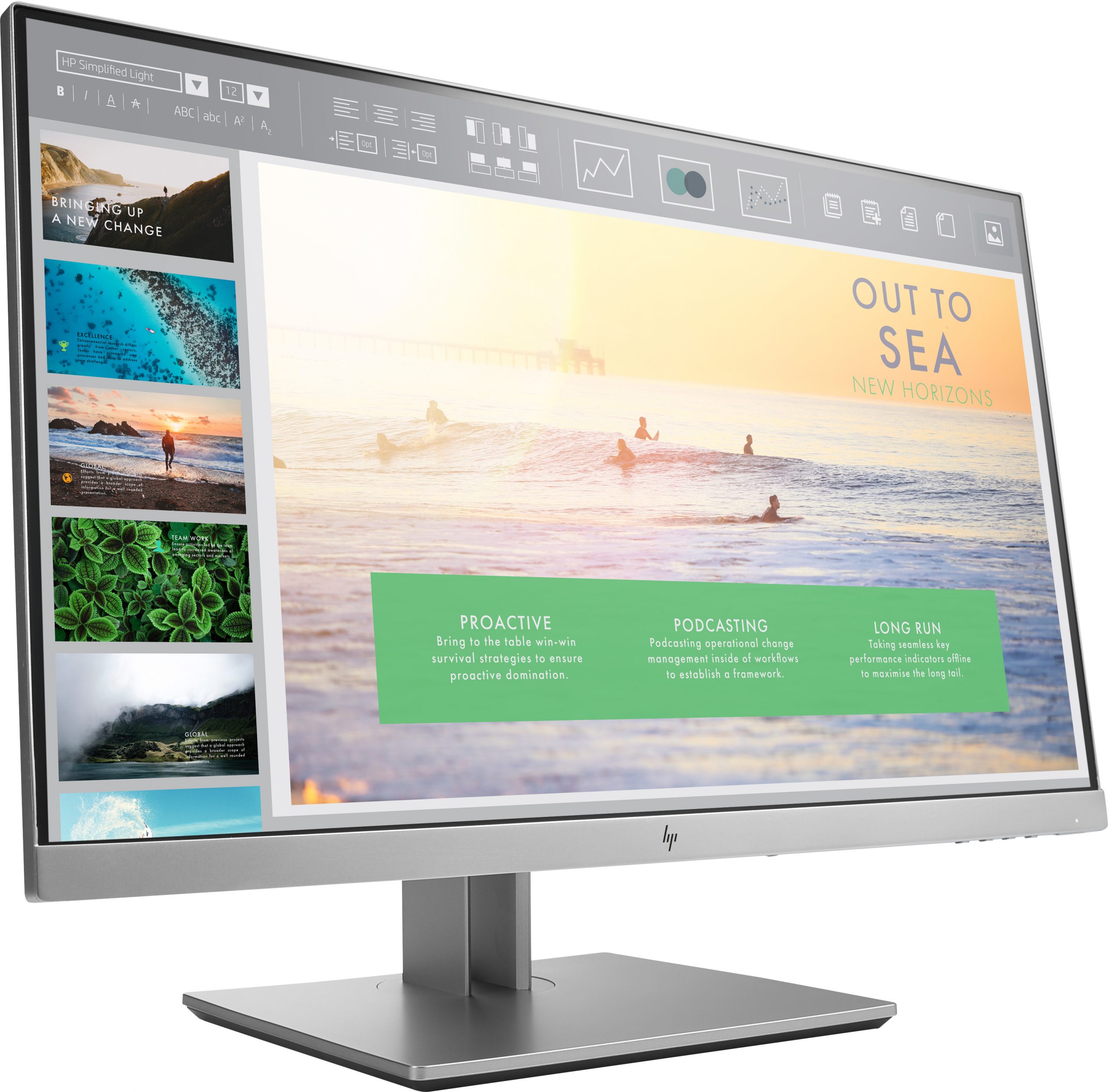 HP EliteDisplay E233 23" LED Monitor 1920x1080 Pixel Full HD Contrast 1000:1 Brightness 250 cd/m² Response time 5ms USB VGA HDMI Display Port