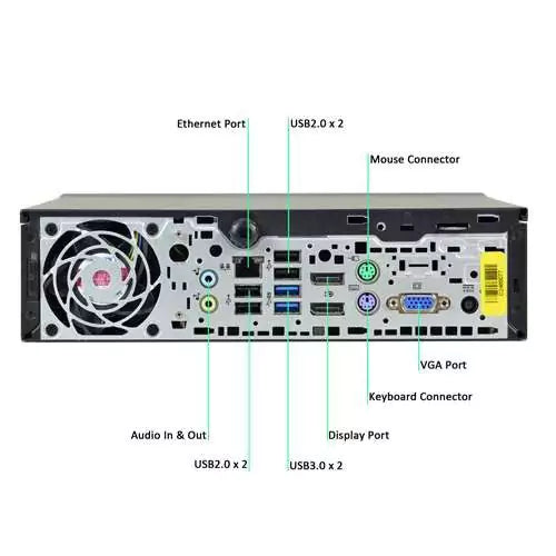 HP Elite Desk 600 G2 SFF Intel Pentium G4400 Ram 8GB Hard Disk 500Gb mechanical