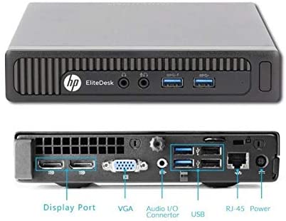 HP Prodesk 600 g1 DM ultra slim | Intel core i5-4570T | Ram 8GB | Hard Disk 500Gb Sata | Windows 10 Pro Grado B