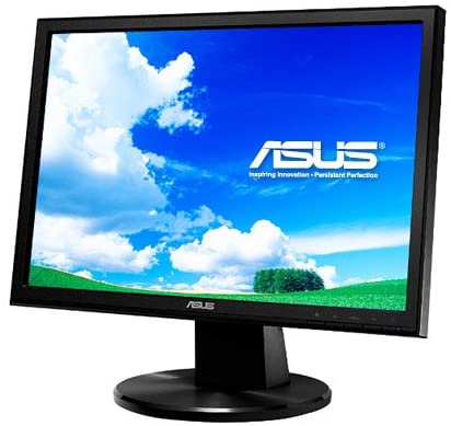 ASUS VW193D-B LCD Monitor 19" Inch 1440x900 Pixel Contrast 850:1 Brightness 300 cd/m² Response time 5ms VGA