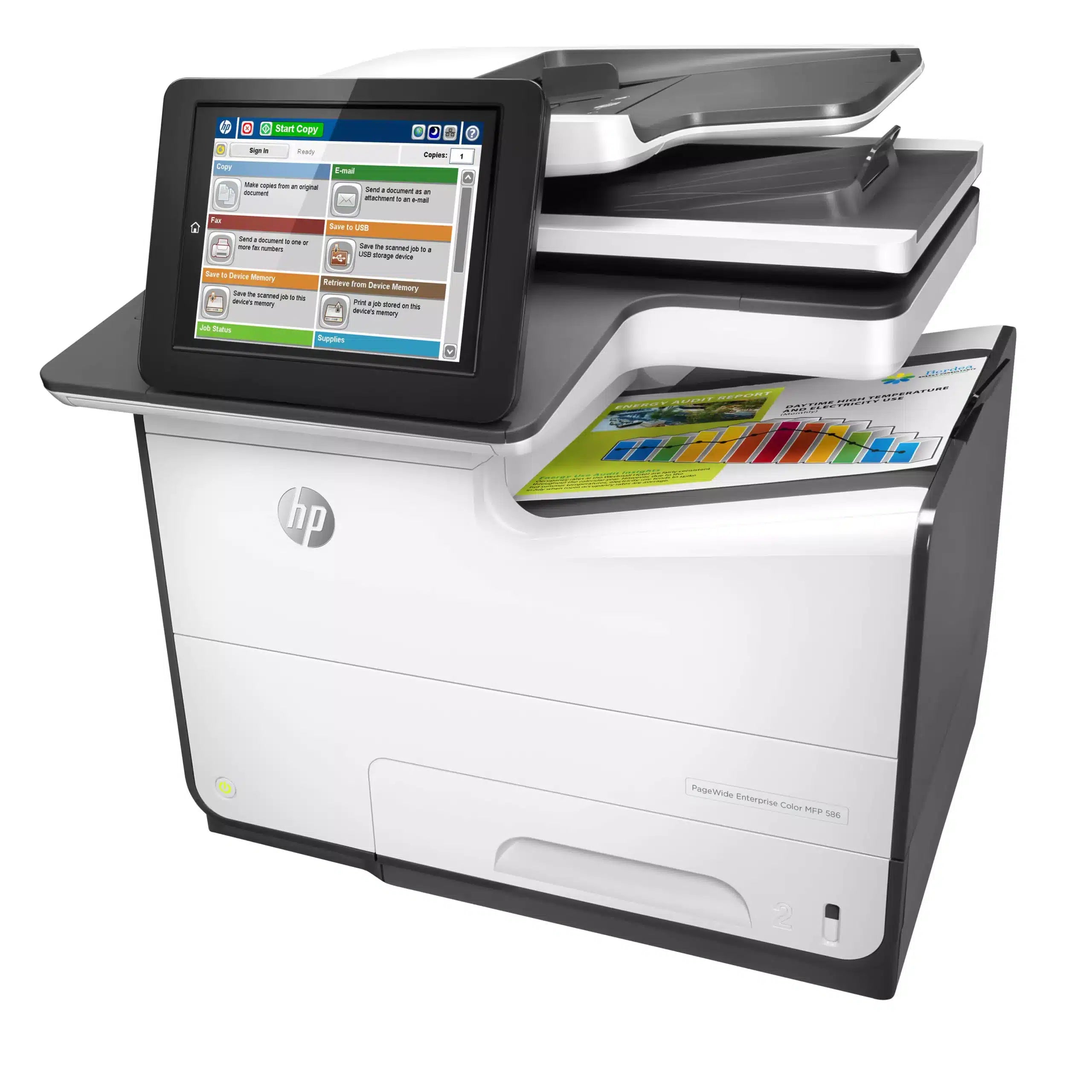 HP PageWide Enterprise Color Flow MFP 586