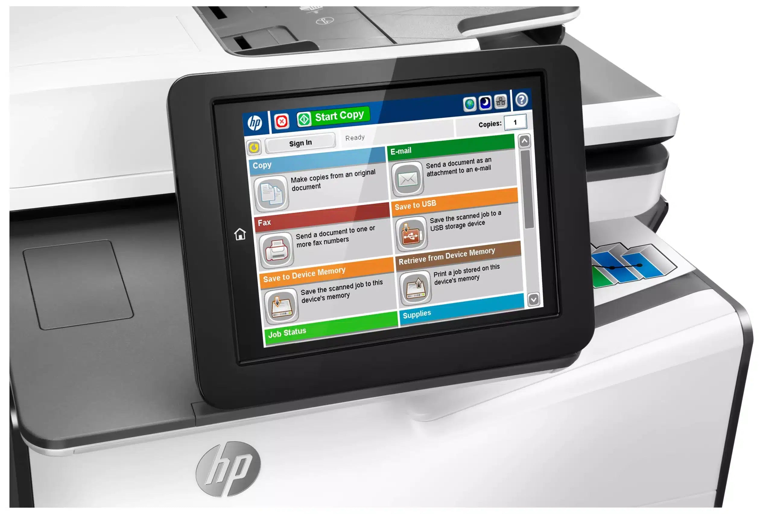 HP PageWide Enterprise Color Flow MFP 586