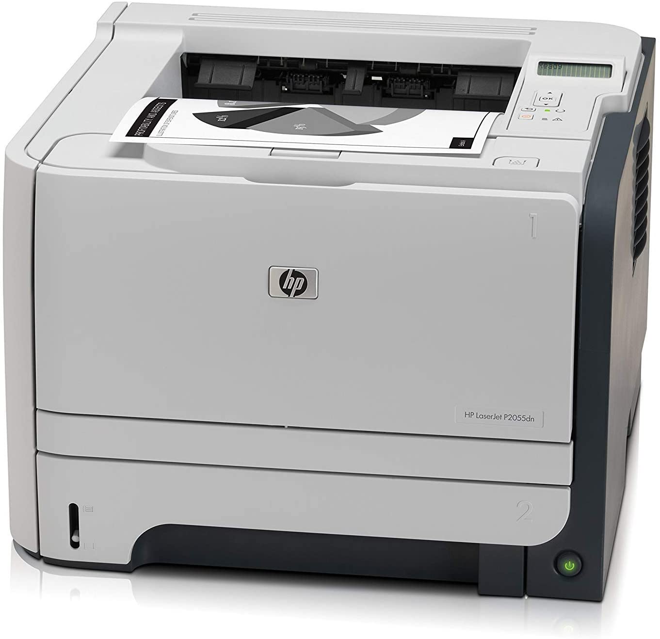 HP LaserJet P2055dn A4-Monochrom-Laserdrucker, 1200 x 1200 DPI, 33 Seiten pro Minute, Netzwerk-Duplex, automatischer Duplexdruck