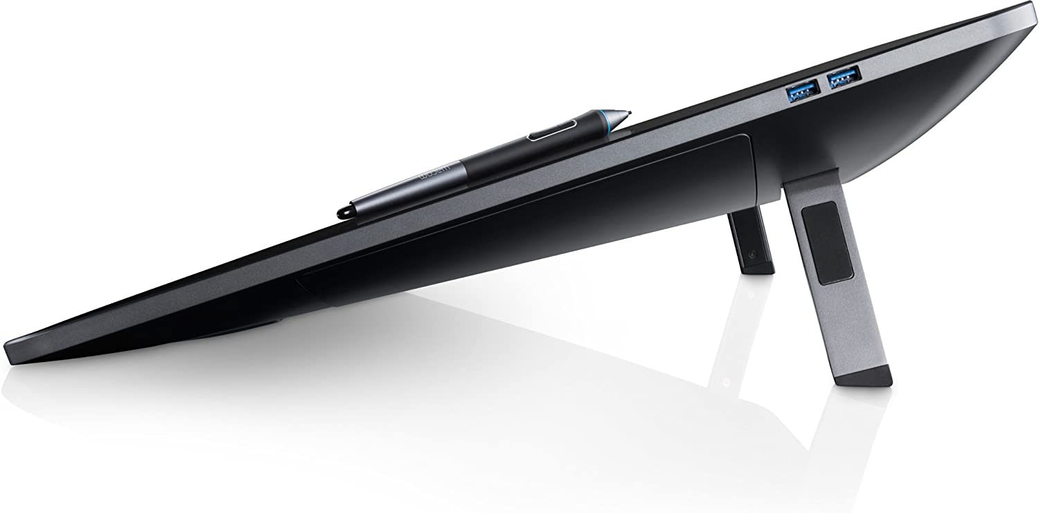 Wacom Cintiq 27 QHD USB Graphics Tablet LCD AHVA 2560x1440 pixels 2048 Pressure Levels 5080 lpi