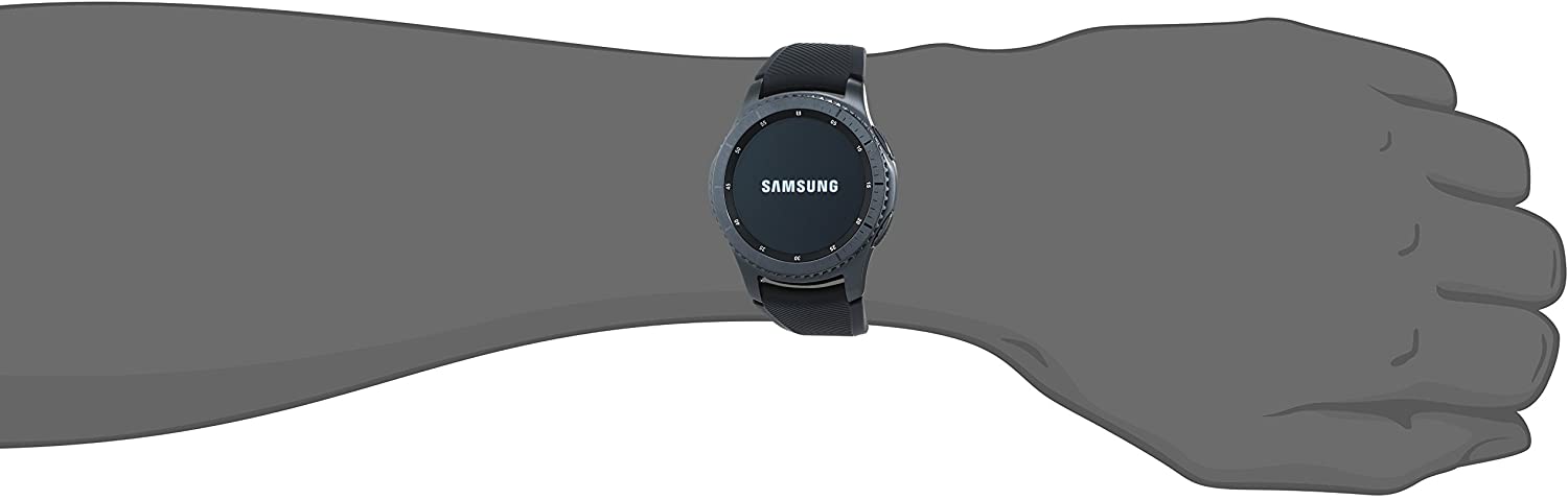 Samsung Gear S3 Frontier Smartwatch 1.3" SuperAMOLED screen 360x360 pixels LTE Wi-Fi Bluetooth GPS NFC