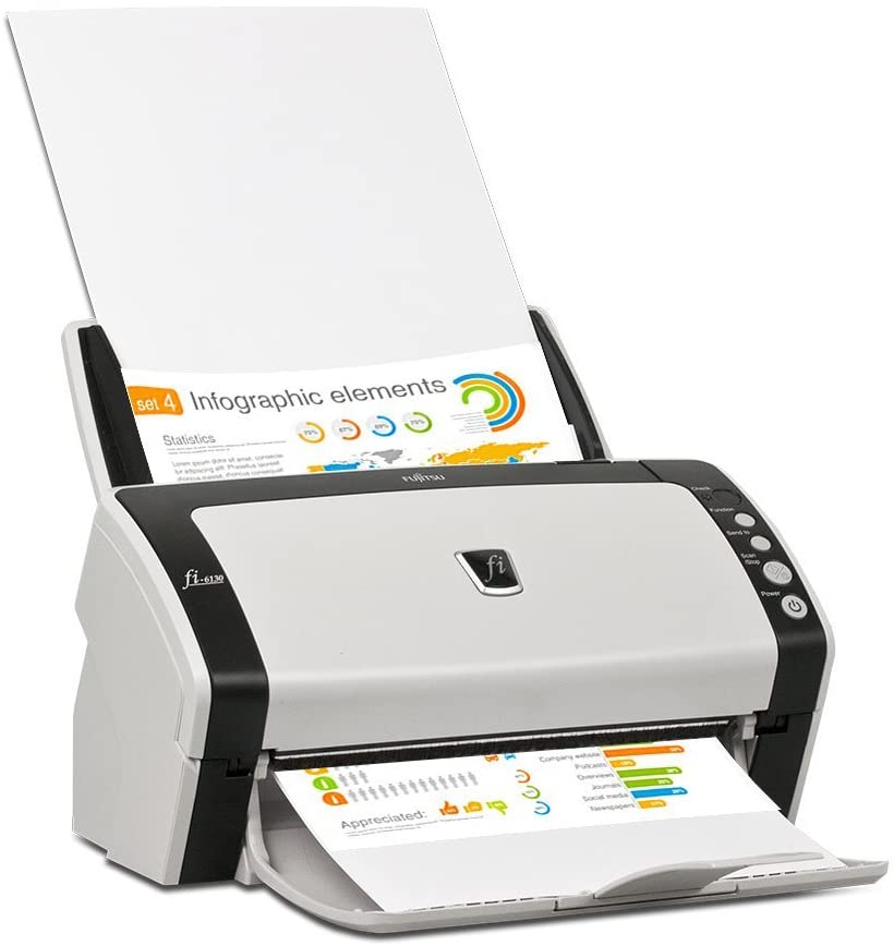 Fujitsu FI-6130ZLA Dokumentenscanner A4 ADF Color USB