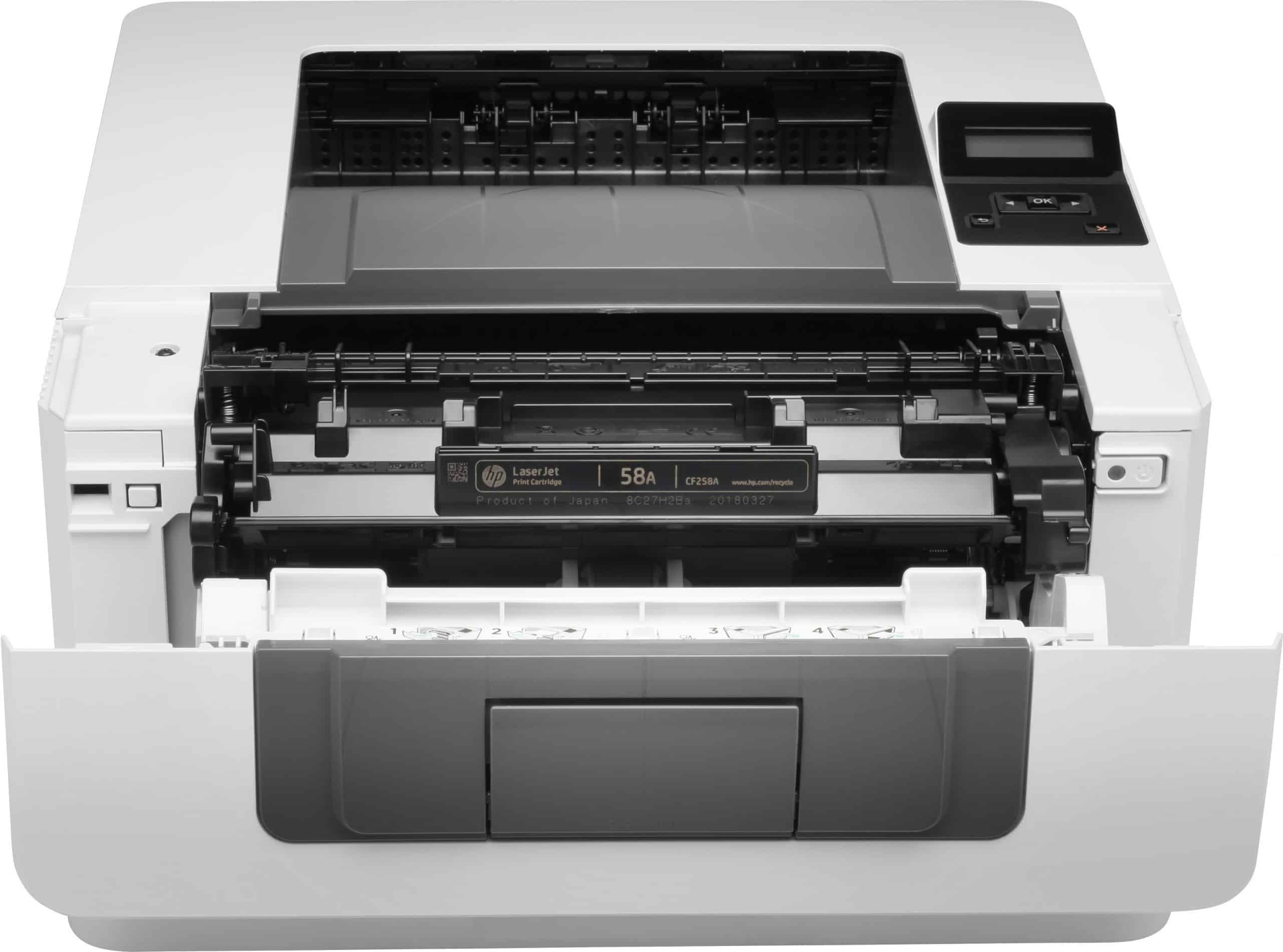 HP LaserJet Pro M404DN A4-Schwarzweißdrucker, 4800 x 600 DPI, 38 Seiten pro Minute, automatischer Duplexdruck