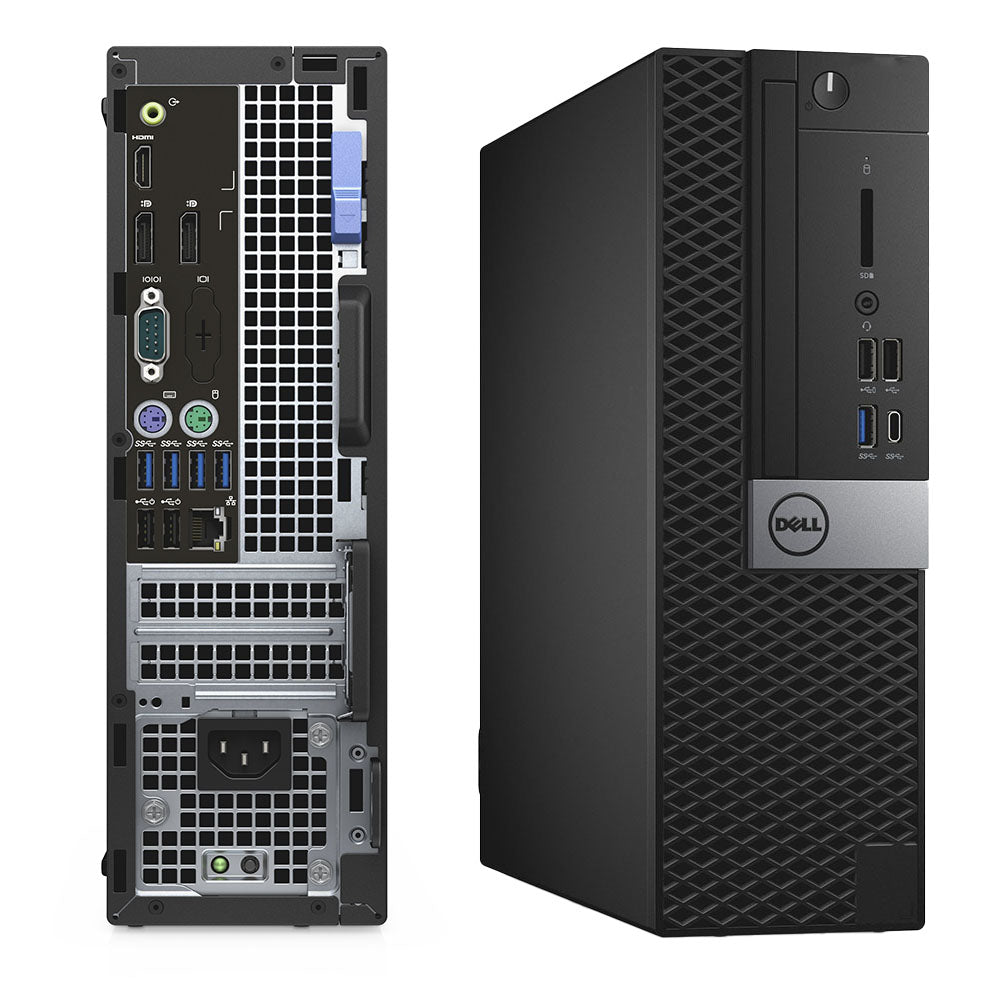 Dell OptiPlex 7050 SFF | Intel Core i7-7700 3.6Ghz | 16GB RAM | SSD 480Gb | Windows 11 | A small concentration of power