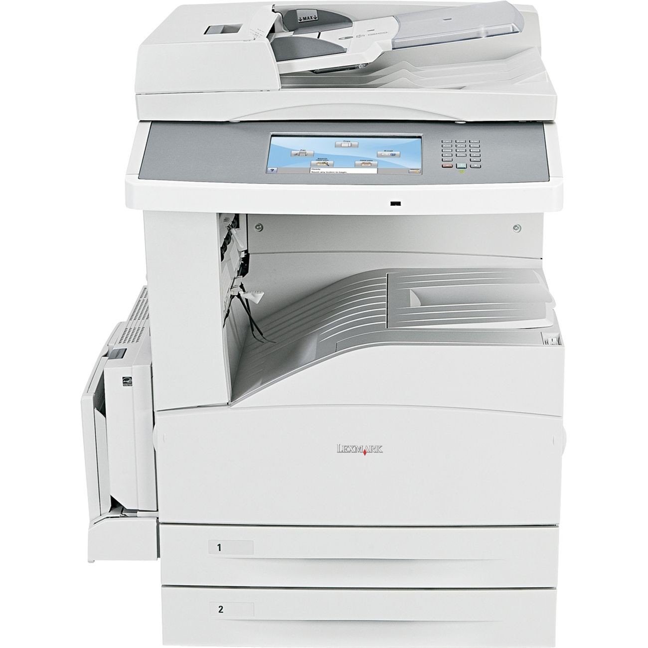 Stampante Multifunzione A3 Lexmark x860de 60ppm USATA COMPRESA BASE E RUOTE