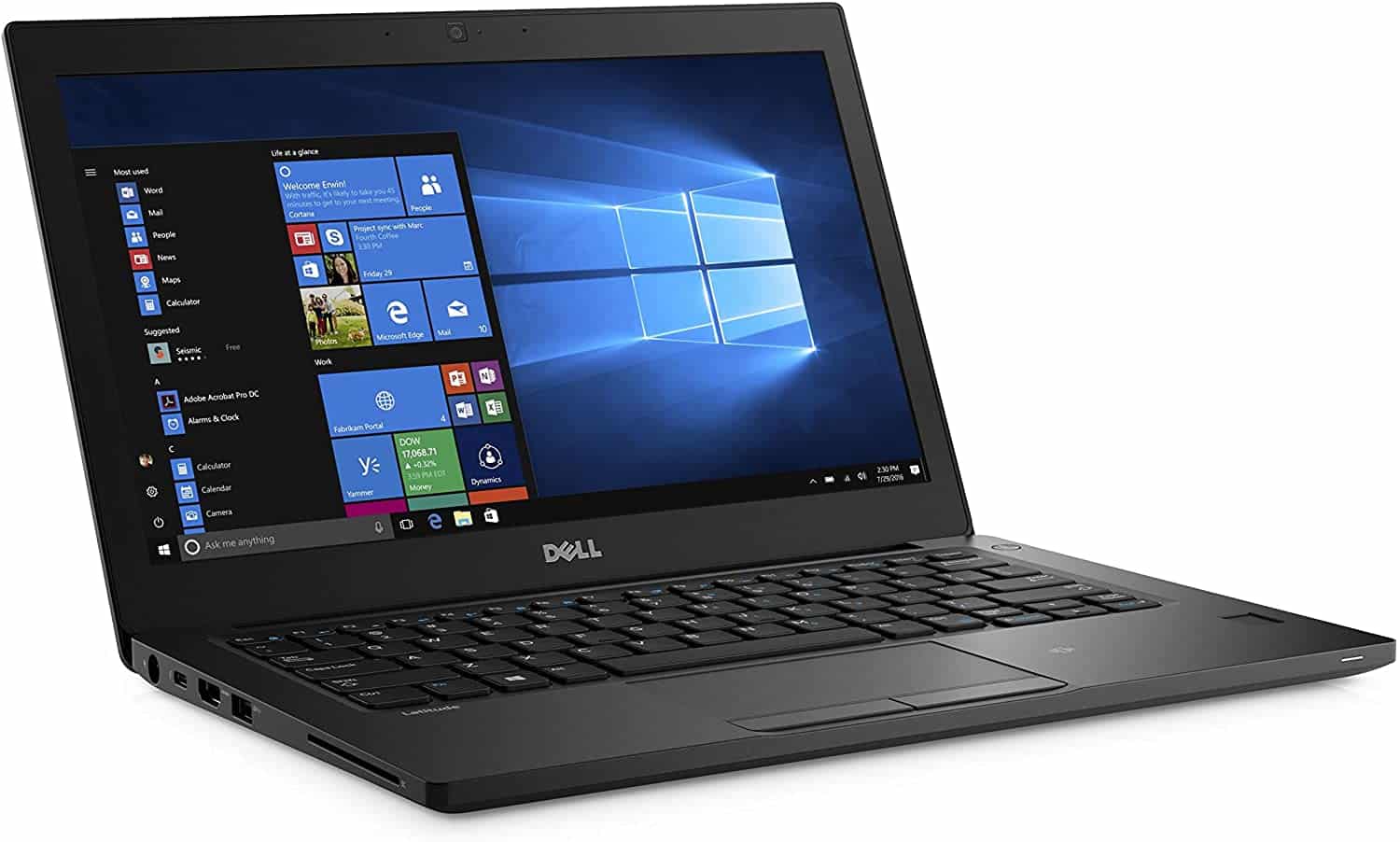 DELL Latitude 7280 Notebook 12.5" HD | Intel Core i5-6300U 2.4Ghz | SSD 256Gb | Windows 10 Pro Italian Keyboard