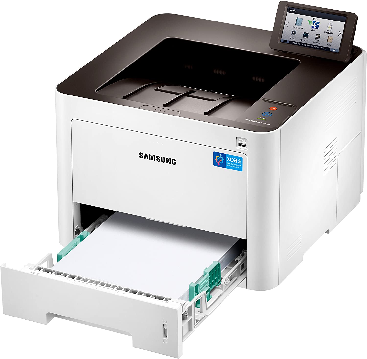 Samsung ProXpress M4025NX S/W-Drucker, 40 Seiten pro Minute, 1200 x 1200 DPI, Duplex-Netzwerk