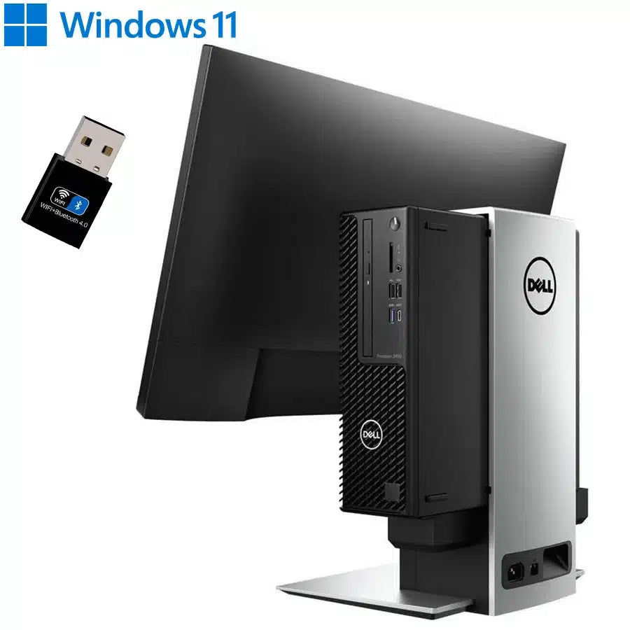 DELL OptiPlex 7060 All In One | Intel Core 8Gen | Ram 16GB | SSD 512GB | Monitor Dell U2713HM 27" 2K WiFi Bluetooth Windows 11 Pro con Stand OSS17