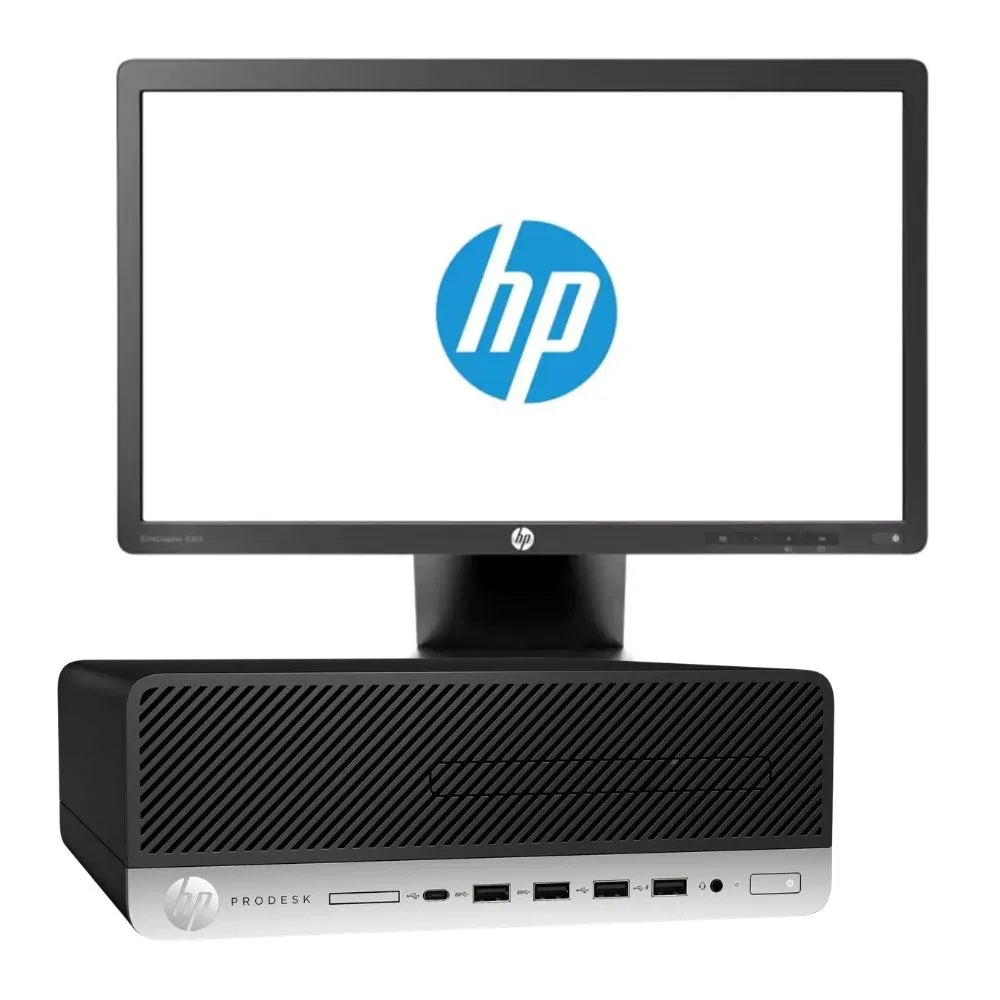 Bundle HP | Intel Pentium G5400 | Ram 8 GB | SSD 256 GB | Monitor HP 20″ Windows 11 Pro