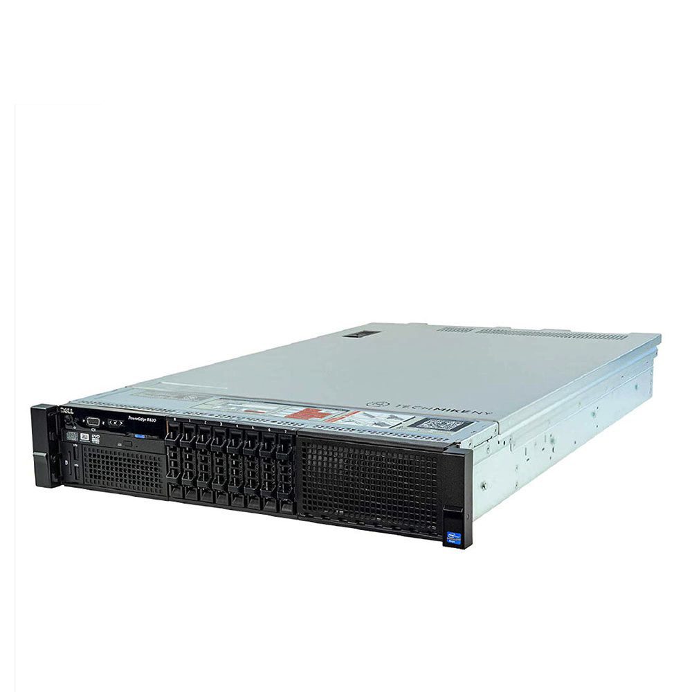 Dell PowerEdge R820 4 x Intel Xeon E5-4620 8-Core 512GB RAM 16 x 2.5 Rack Server 2x 300 gb sas