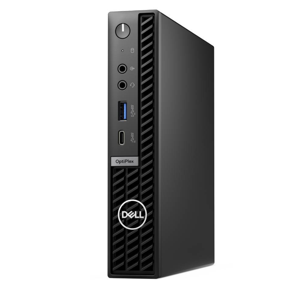 DELL OptiPlex 7020 Micro – Mini PC compatto con Intel Core i7-14700T, porte USB e jack audio frontali, ideale per ufficio e aziende.