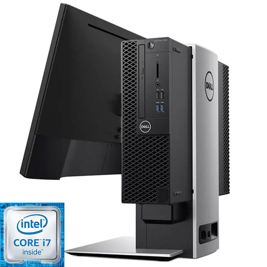 All In One DELL OptiPlex 7040 SFF + Dell U2717D con stand OSS17