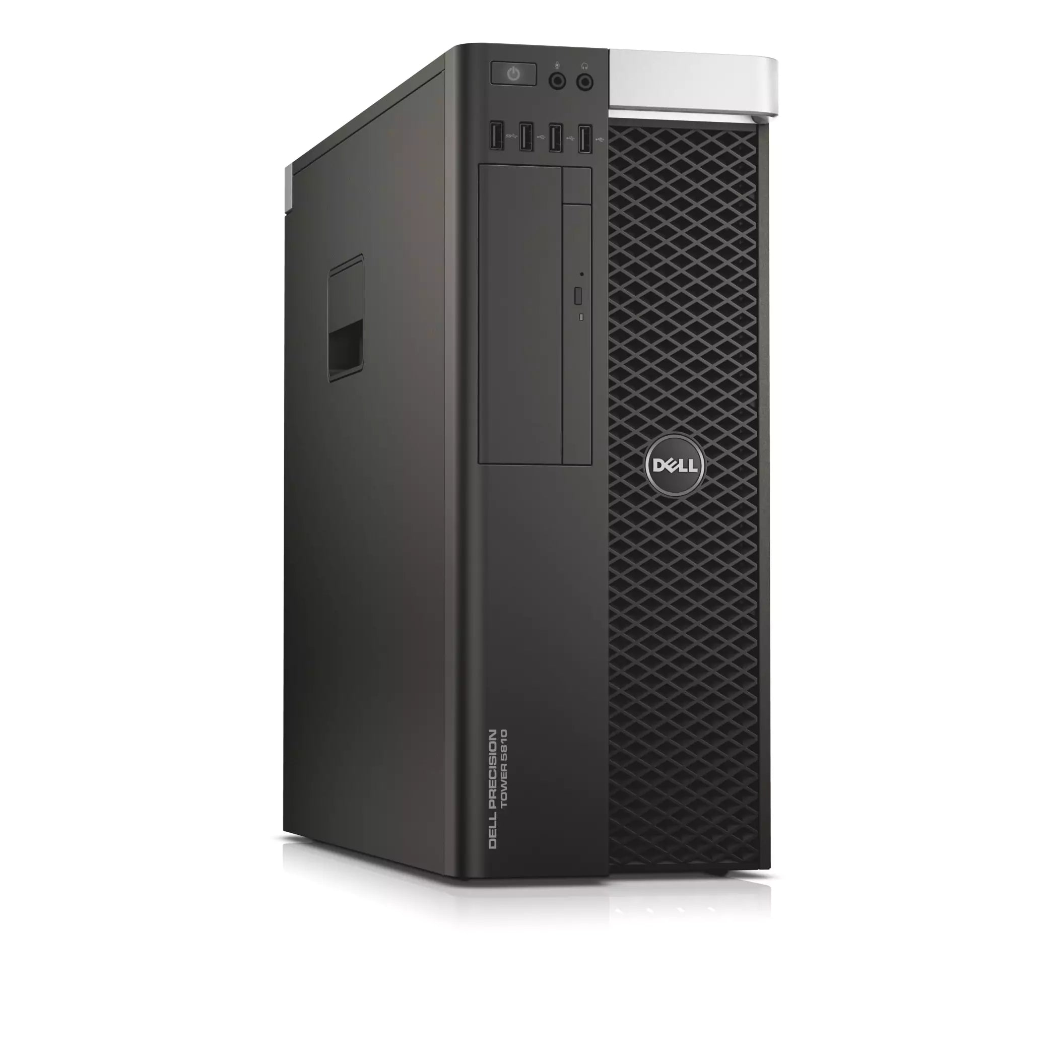 Dell Precision T5810 Tower Workstation Bundle | Intel Xeon E5-1620 V3 | Nvidia GTX 1650 | Dell UltraSharp U2713HM 27" 2K Monitor | Mouse and Keyboard Kit Windows 11 Pro Microsoft Office 2021 