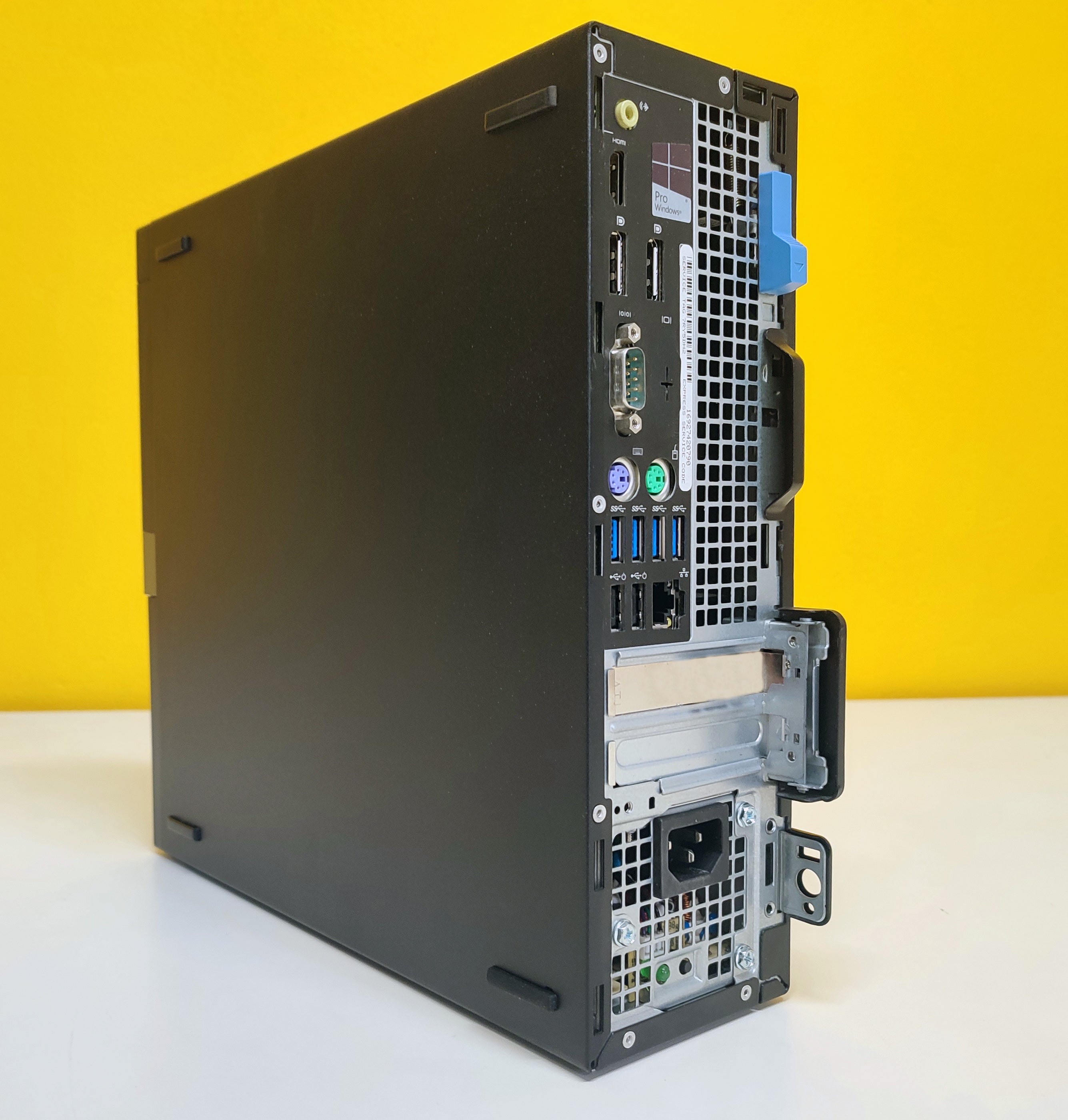 DELL OptiPlex 7040 SFF | Intel Core i7-6700T 2,8 GHz | RAM 8 GB | SSD 256 GB | HDMI Windows 10 Pro Der kompakte und elegante PC für eine leistungsstarke und zuverlässige Workstation