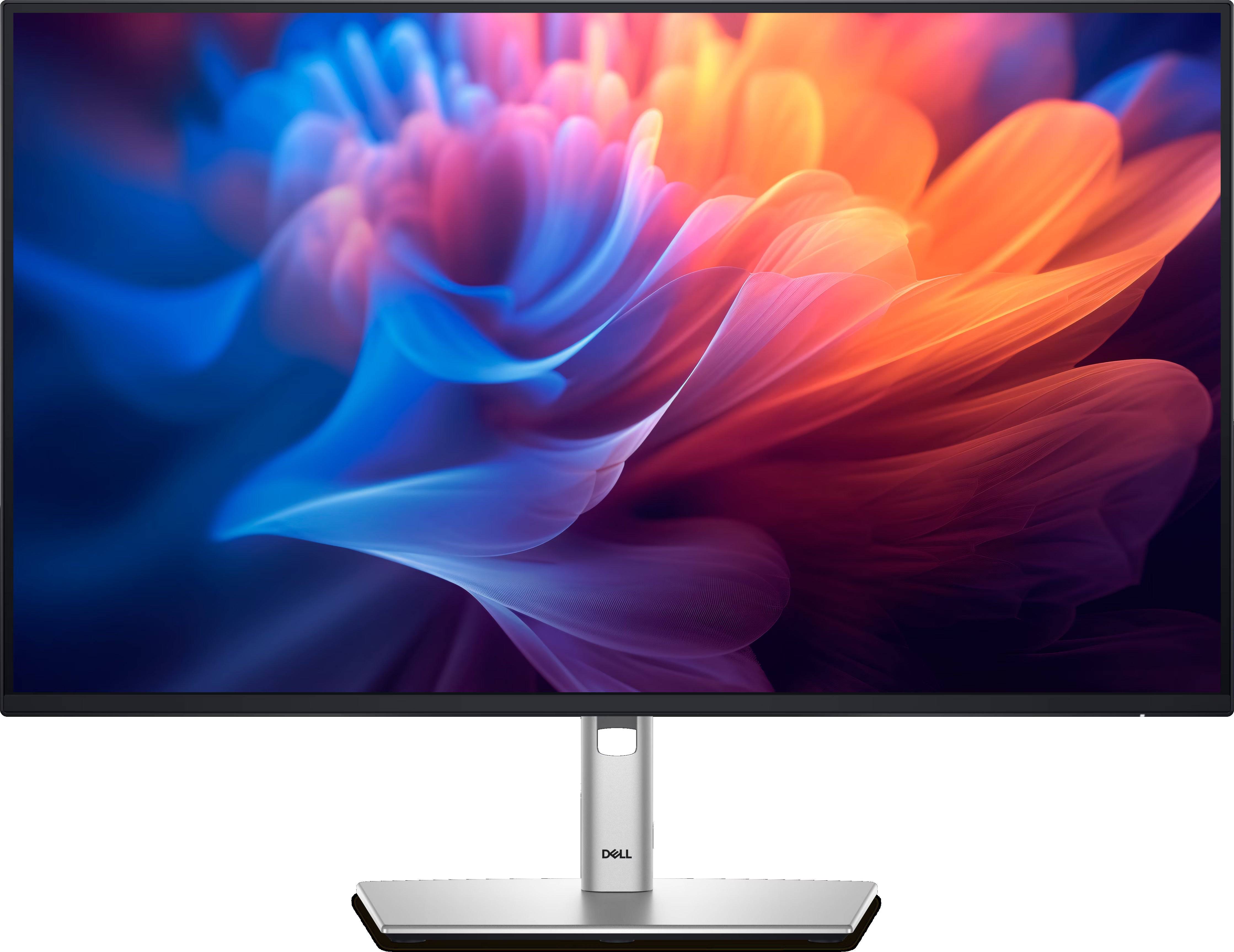 Schermo del Monitor Dell P2725H 27 pollici IPS Full HD con tecnologia ComfortView Plus, colori vividi e dettagli nitidi per un'esperienza visiva ottimale.