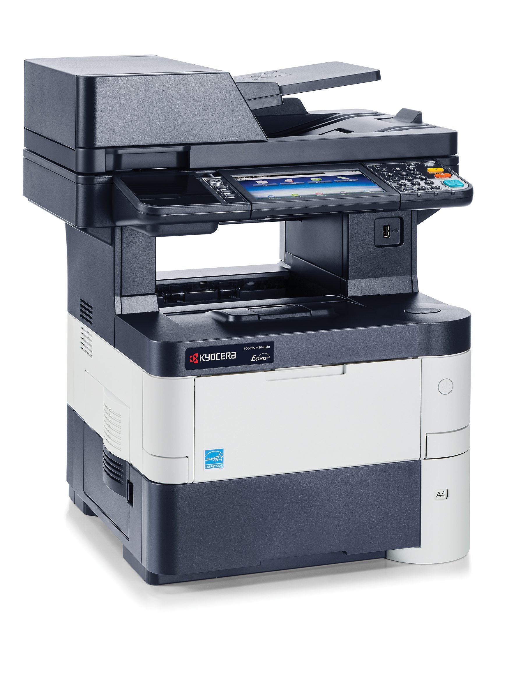 KYOCERA ECOSYS M3040dn Multifunction Laser Monochrome B/W 40ppm A4 Network Print from USB Duplex