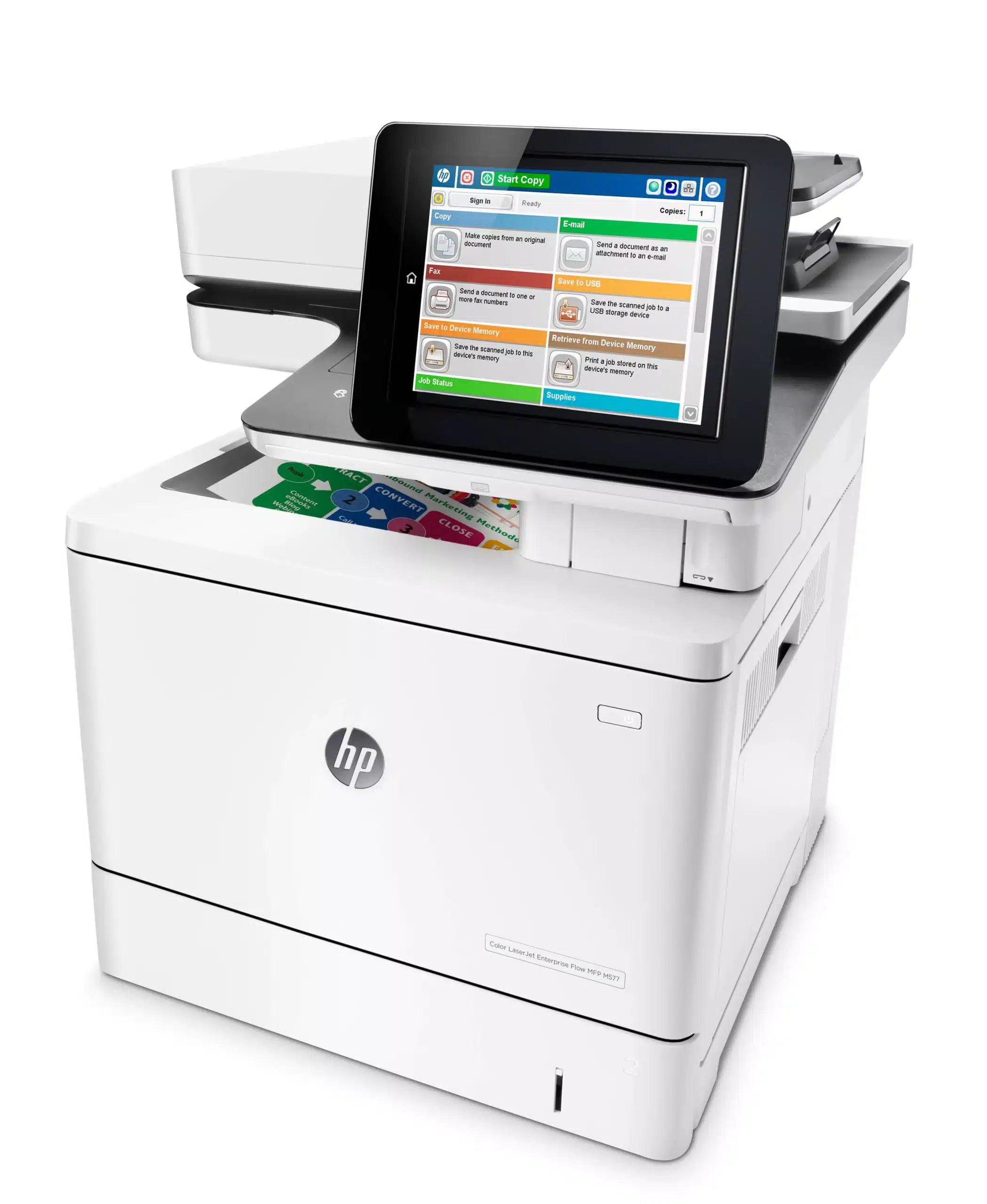 HP Color LaserJet Managed MFP M577M