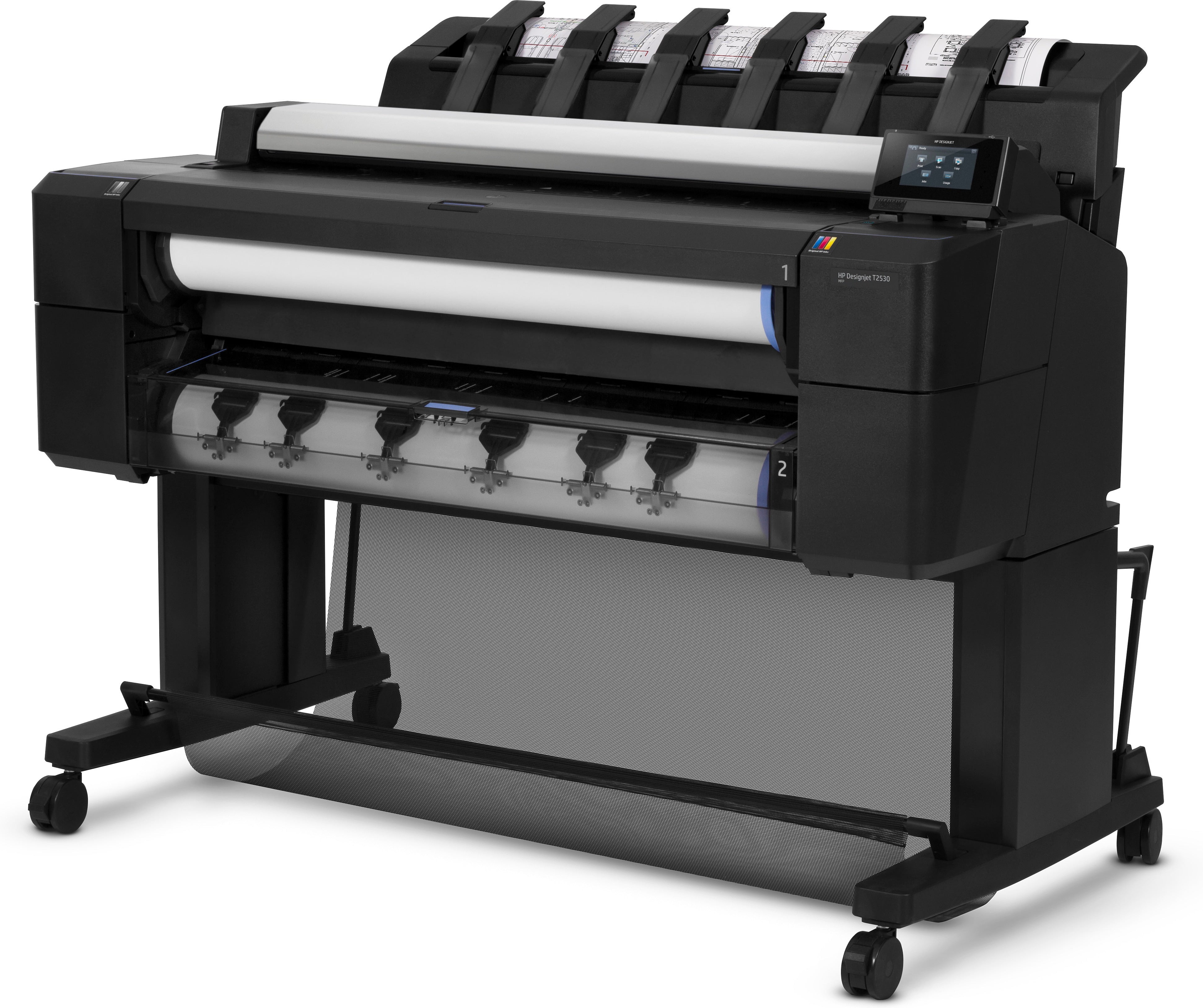 HP DesignJet T2530 Plotter Multifunzione grande formato A0 Colori - Plotter Professionale Multifunzione