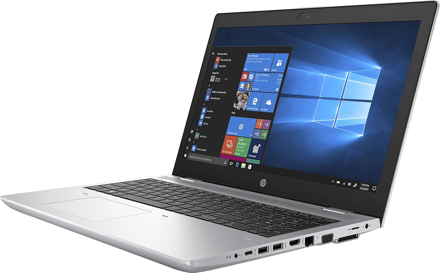 HP ProBook 650 G5 Notebook Ricondizionato 15,6" FullHD | Intel Core i5-8365U | RAM fino 16GB | SSD fino a 512GB | Bluetooth WiFi 6 HDMI Windows 11 Pro