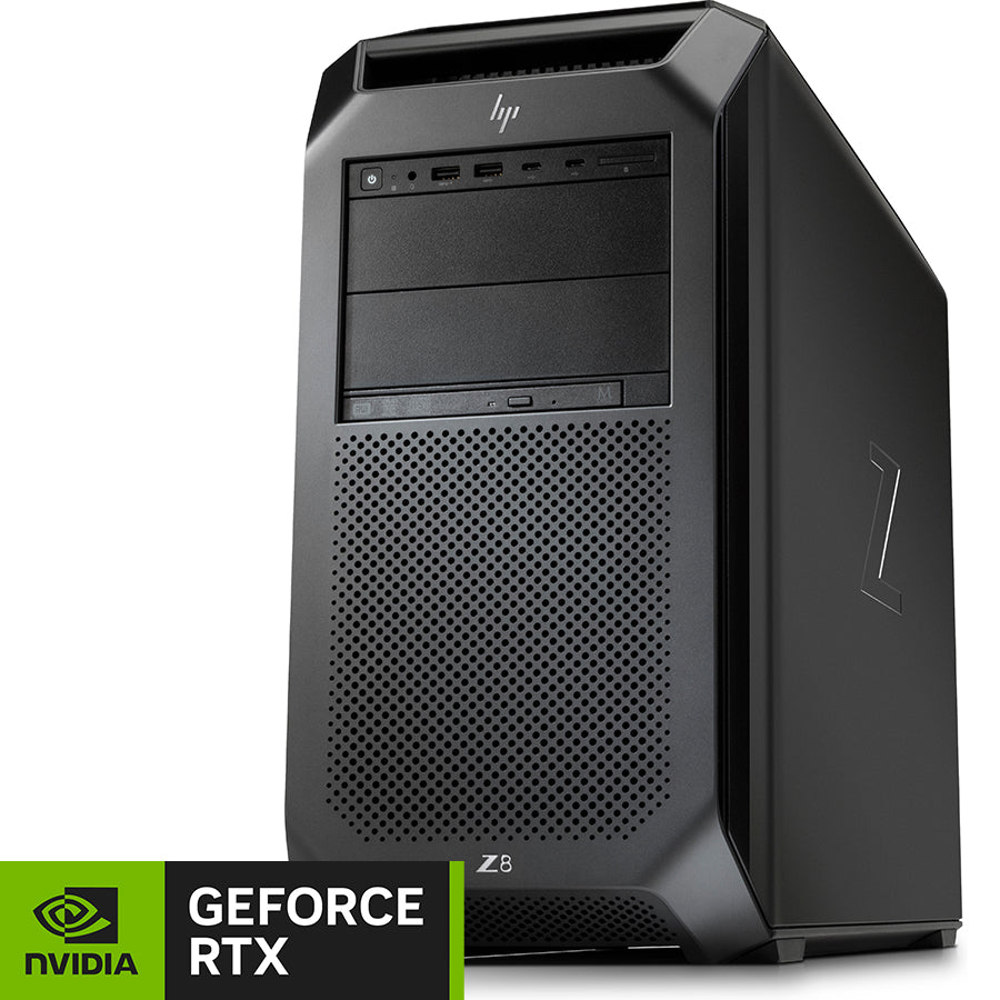 HP Z8 G4 Workstation Tower | 2x Intel Xeon Silver 4114 20Cores | Ram 256Gb | SSD 2TB nvme | Nvidia RTX | Windows 11 Pro Potenza e Affidabilità per Professionisti