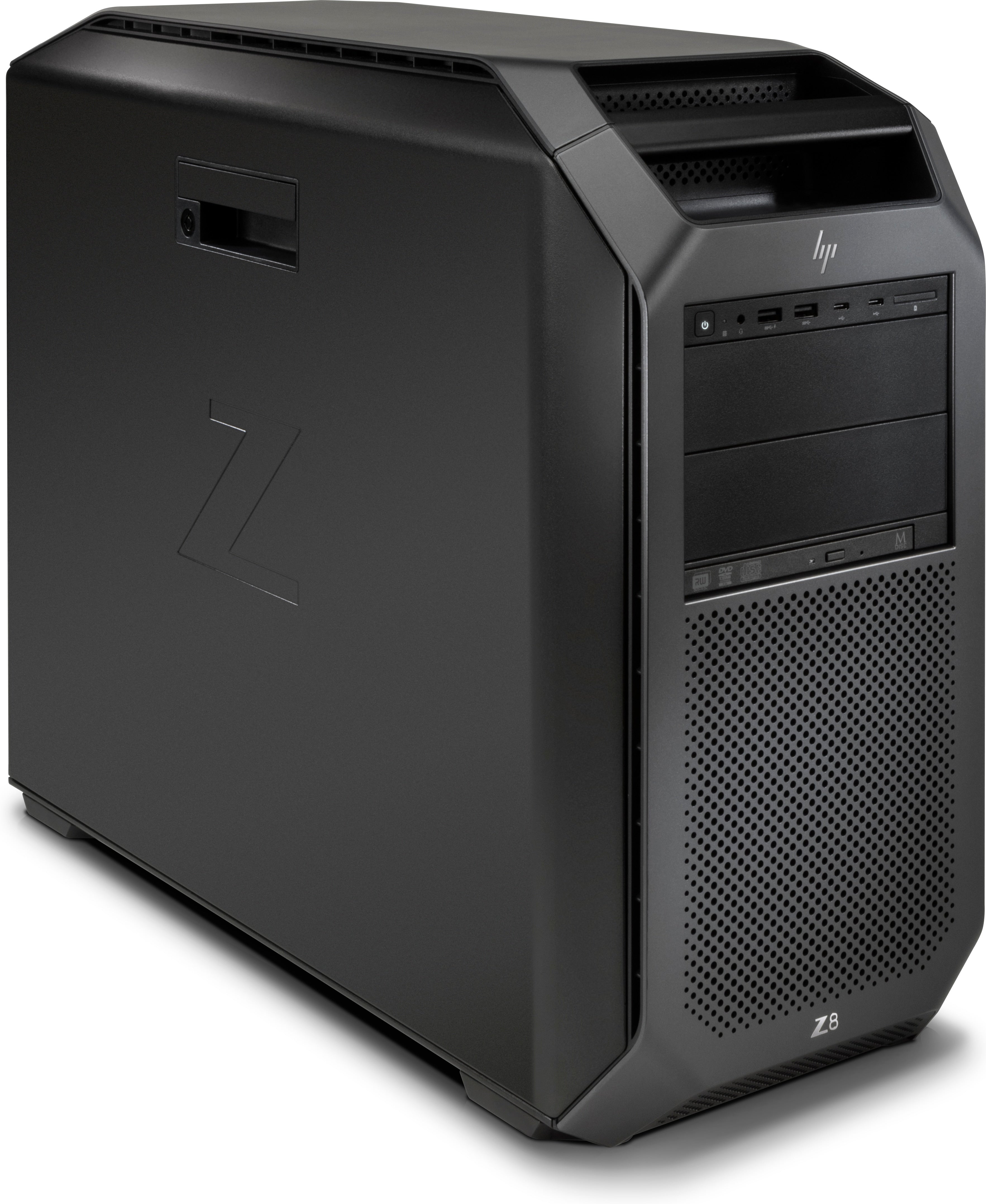 HP Z8 G4 Workstation Tower | 2x Intel Xeon Silver 4114 20 Kerne | RAM 256 GB | SSD 2 TB NVME + Festplatte 20 TB | Nvidia RTX | Leistung und Zuverlässigkeit von Windows 11 Pro für Profis 