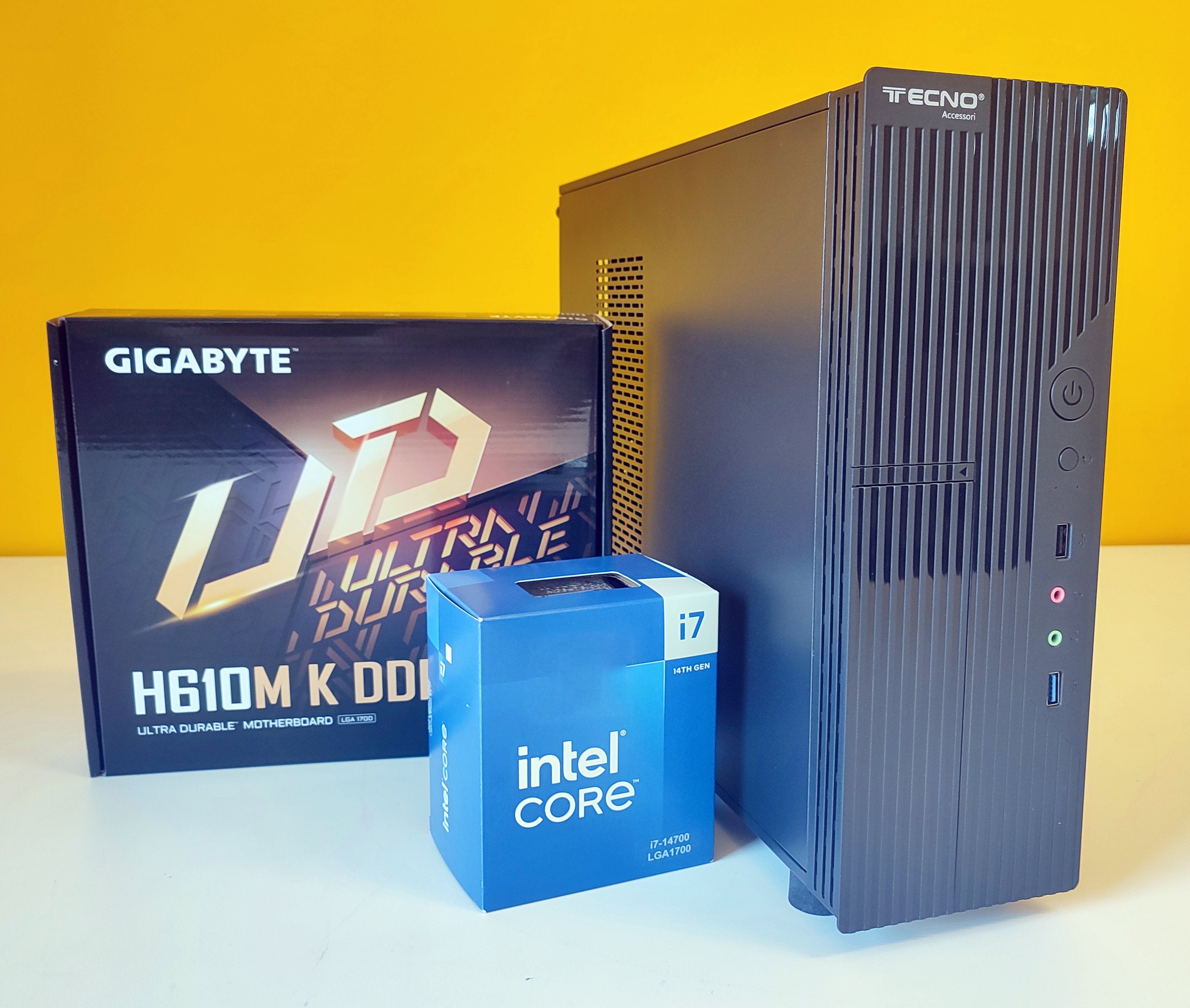 PC Assemblato Computers Parts | Intel Core i7-14700 | Ram 16GB RAM | SSD 2TB | FreeDOS Prodotto NUOVO