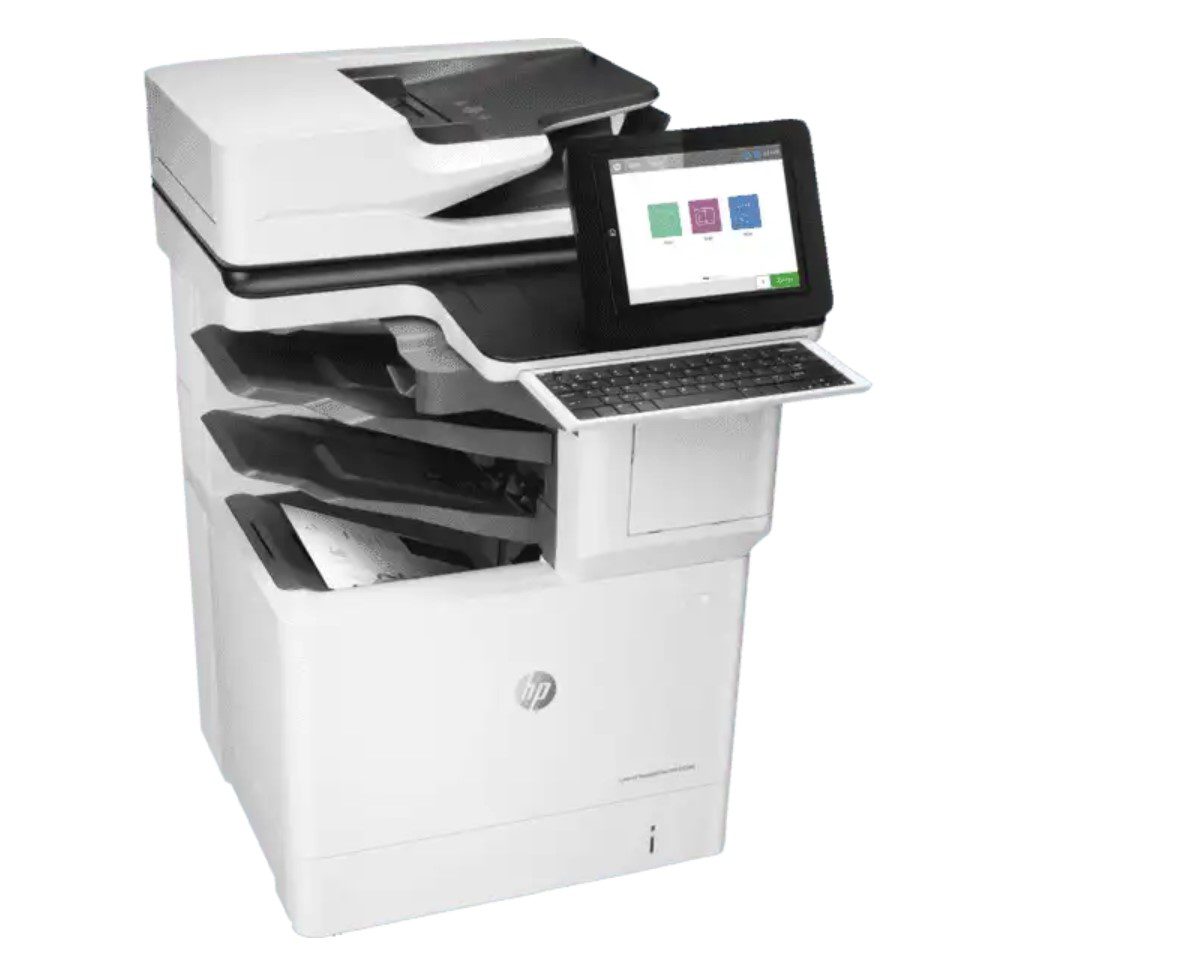 HP LaserJet Managed Flow MFP E62665z Multifunktions-Monochrom S/W Duplex Duplex Netzwerk 61 Seiten pro Minute