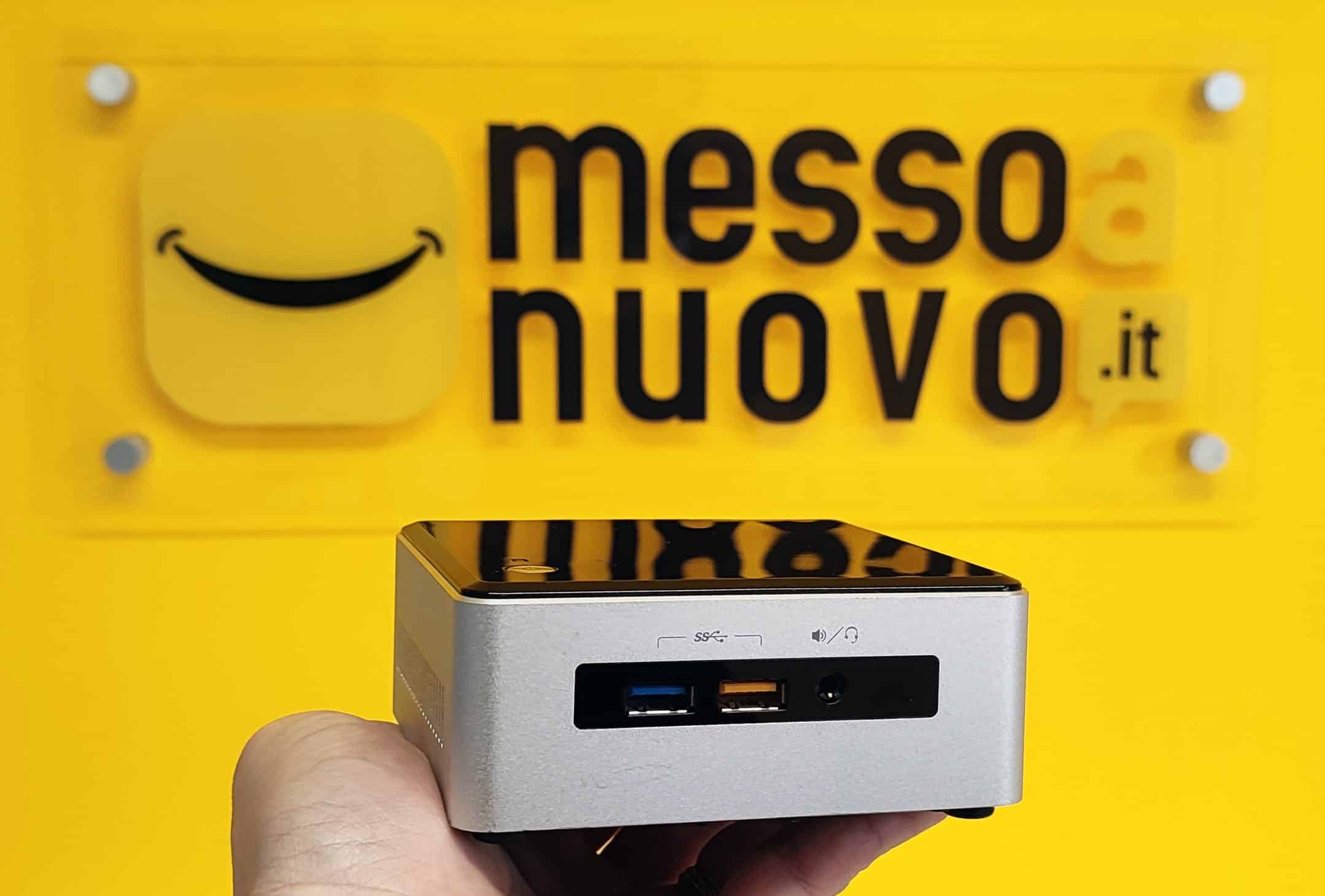 Intel NUC NUC5i3RYH Mini PC | Intel Core i3-5005U | Ram 16GB | SSD 256GB | Wi-Fi Bluetooth HDMI Windows 10 Pro Potente, Versatile e Compatto